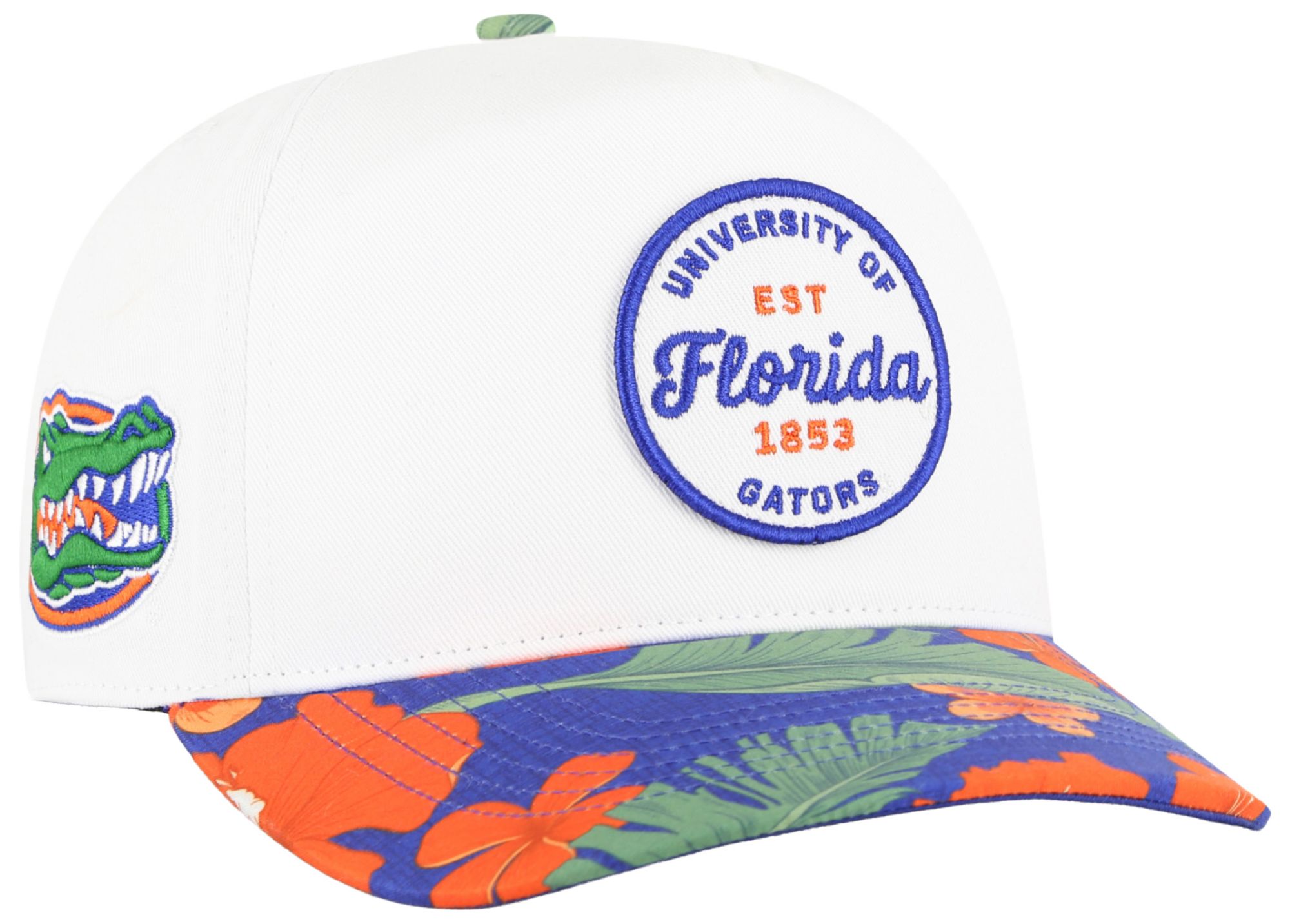 '47 Adult Florida Gators White Beach Side Hitch Adjustable Hat