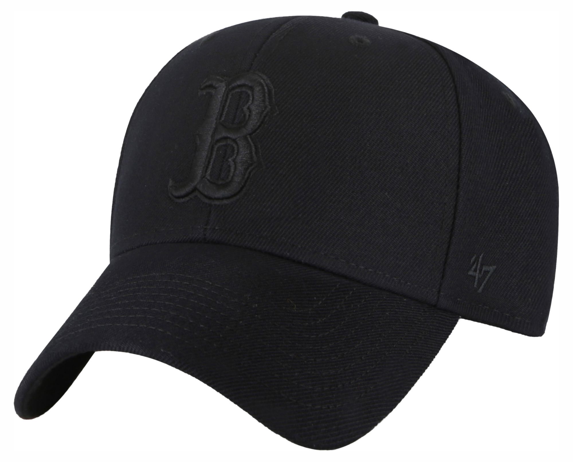 '47 Men's Boston Red Sox Black Sure Shot Snap MVP Adjustable Hat
