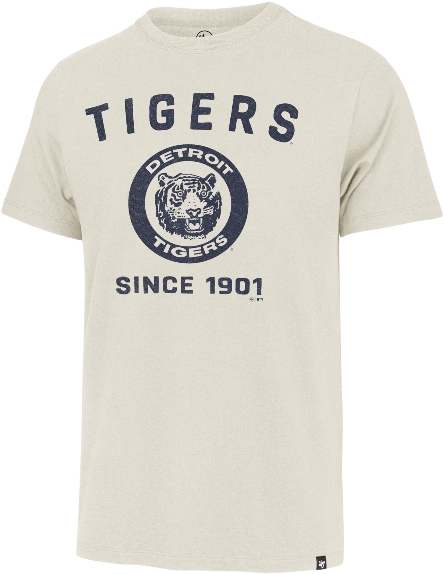 '47 Men's Detroit Tigers Tan Cooperstown Duster Franklin T-Shirt