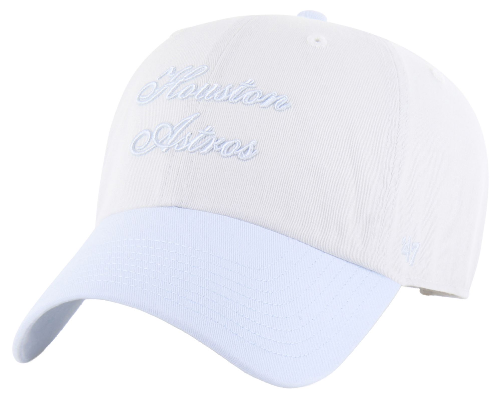 '47 Women's Houston Astros Cream Two Tone Gelato Clean Up Adjustable Hat