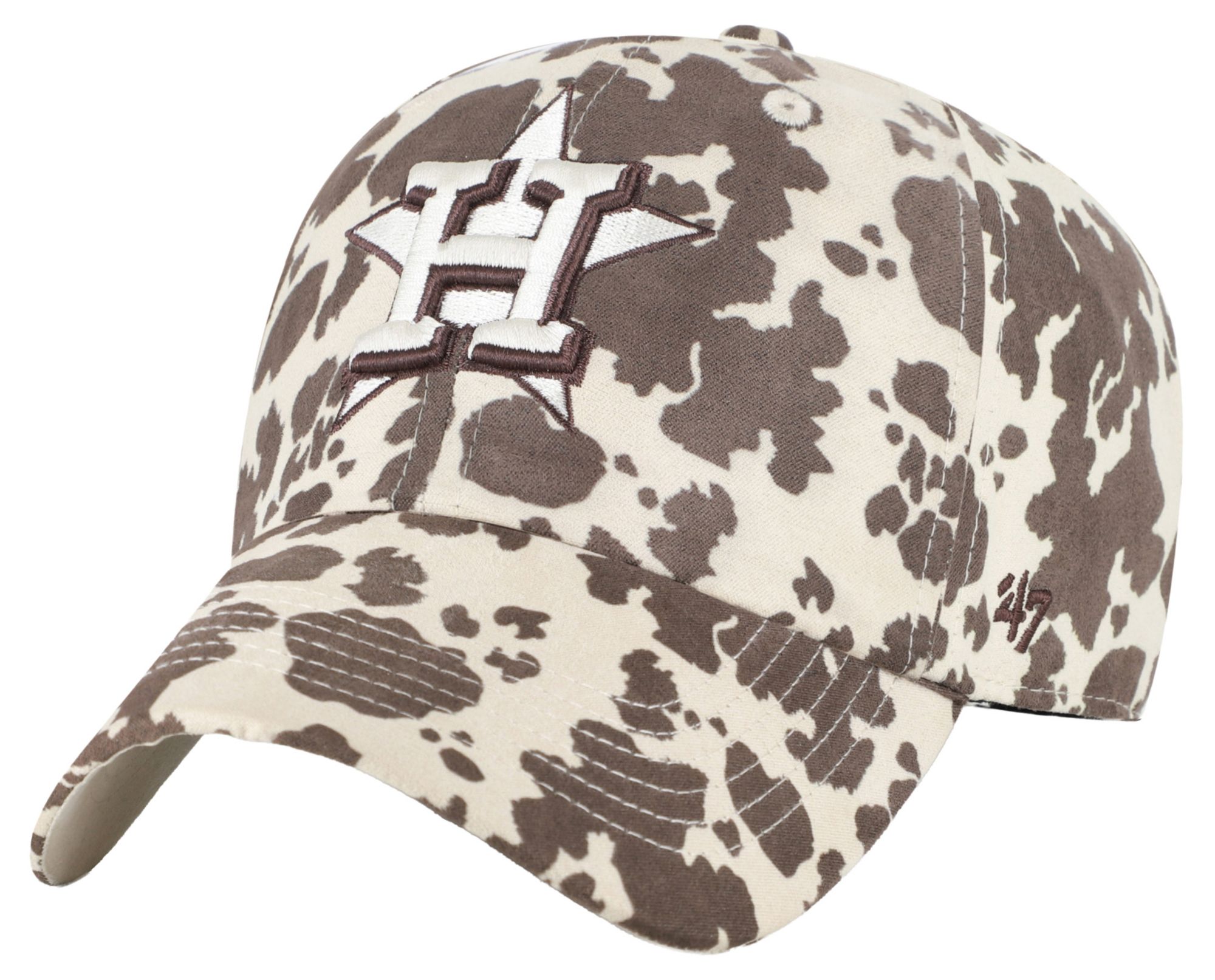 '47 Women's Houston Astros Brown Bessie Clean Up Adjustable Hat