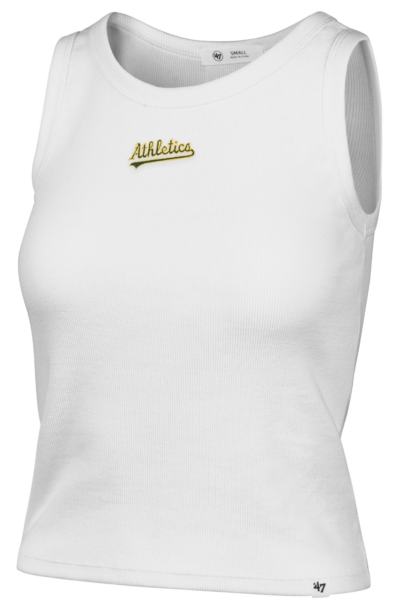 '47 Women's Athletics White Wordmark Tank Top