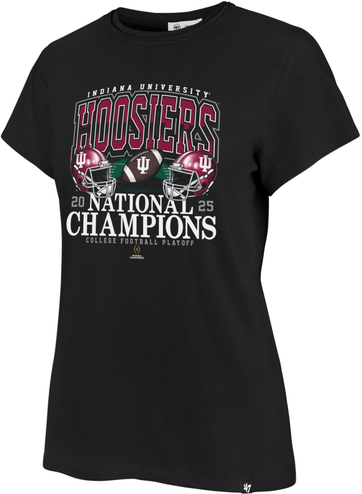 47 Women's Indiana Hoosiers 2025-26 CFP National Champions T-Shirt