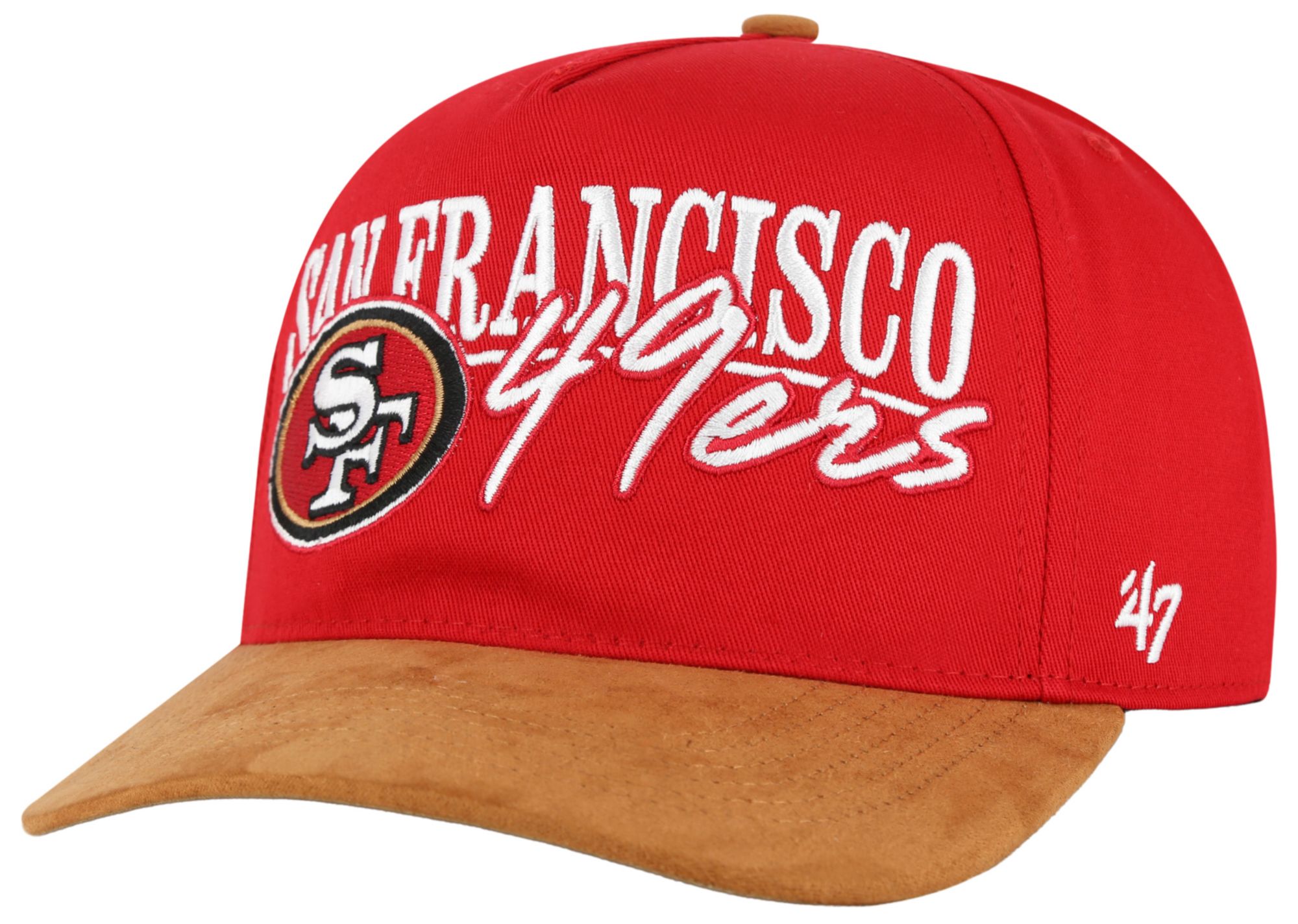 '47 Adult San Francisco 49ers Red Line Hitch Adjustable Hat