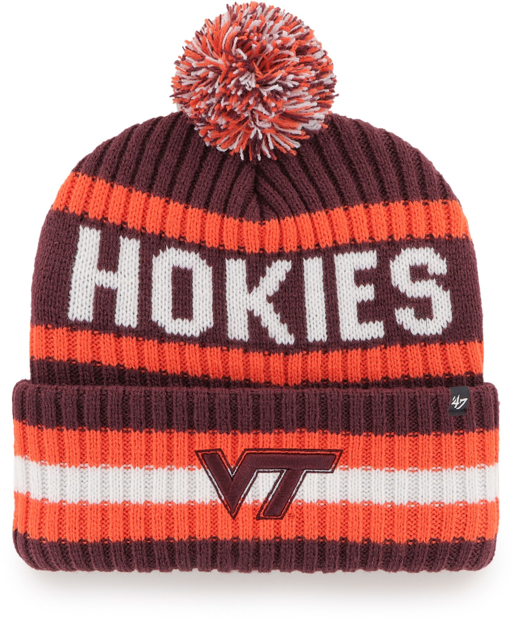 '47 Adult Virginia Tech Hokies Bering Knit Beanie
