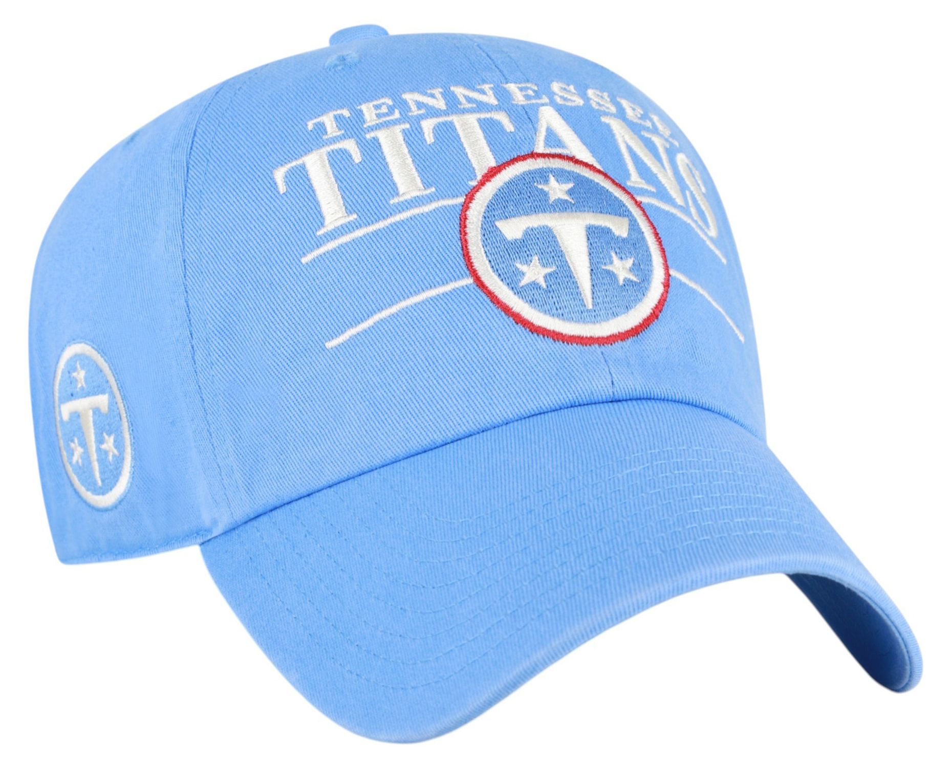 '47 Adult Tennessee Titans Periwinkle KO Clean Up Adjustable Hat