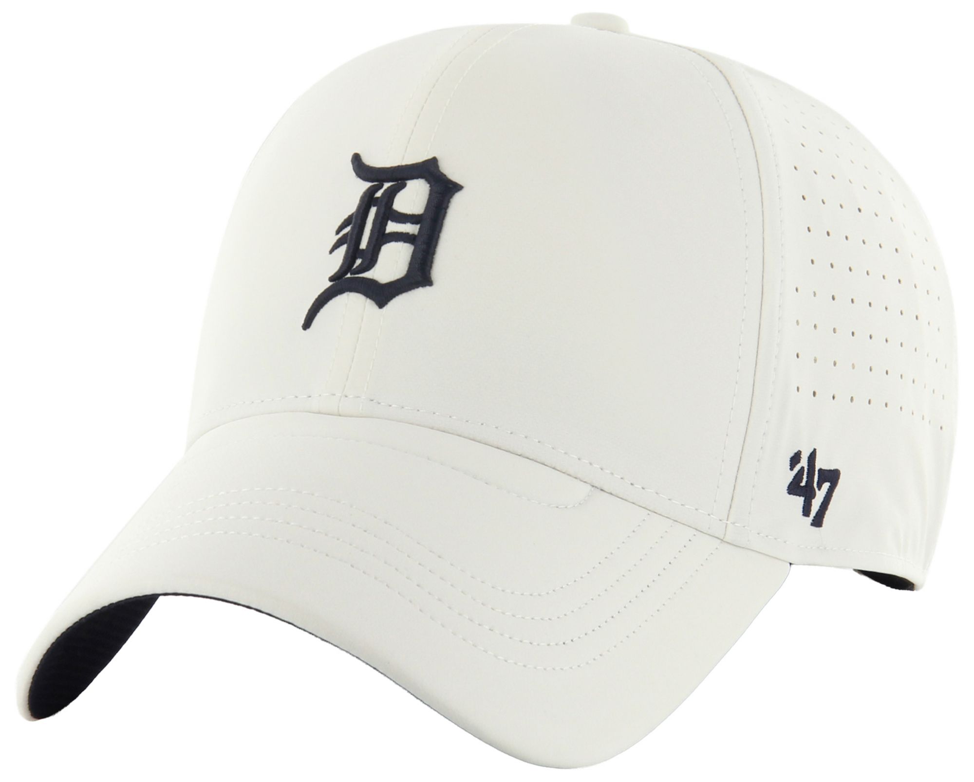 '47 Adult Detroit Tigers White MVP Adjustable Hat