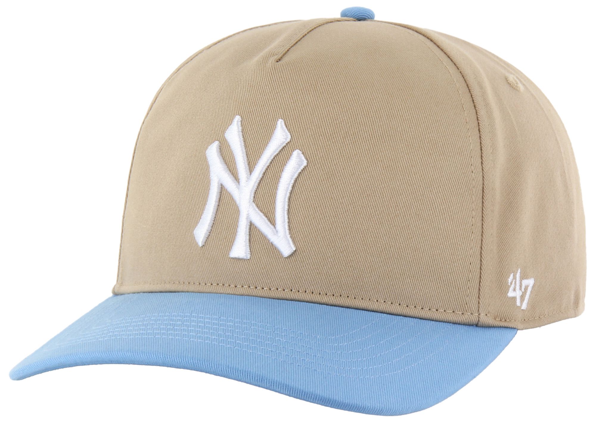 '47 Adult New York Yankees Khaki Two Tone Hitch Adjustable Hat