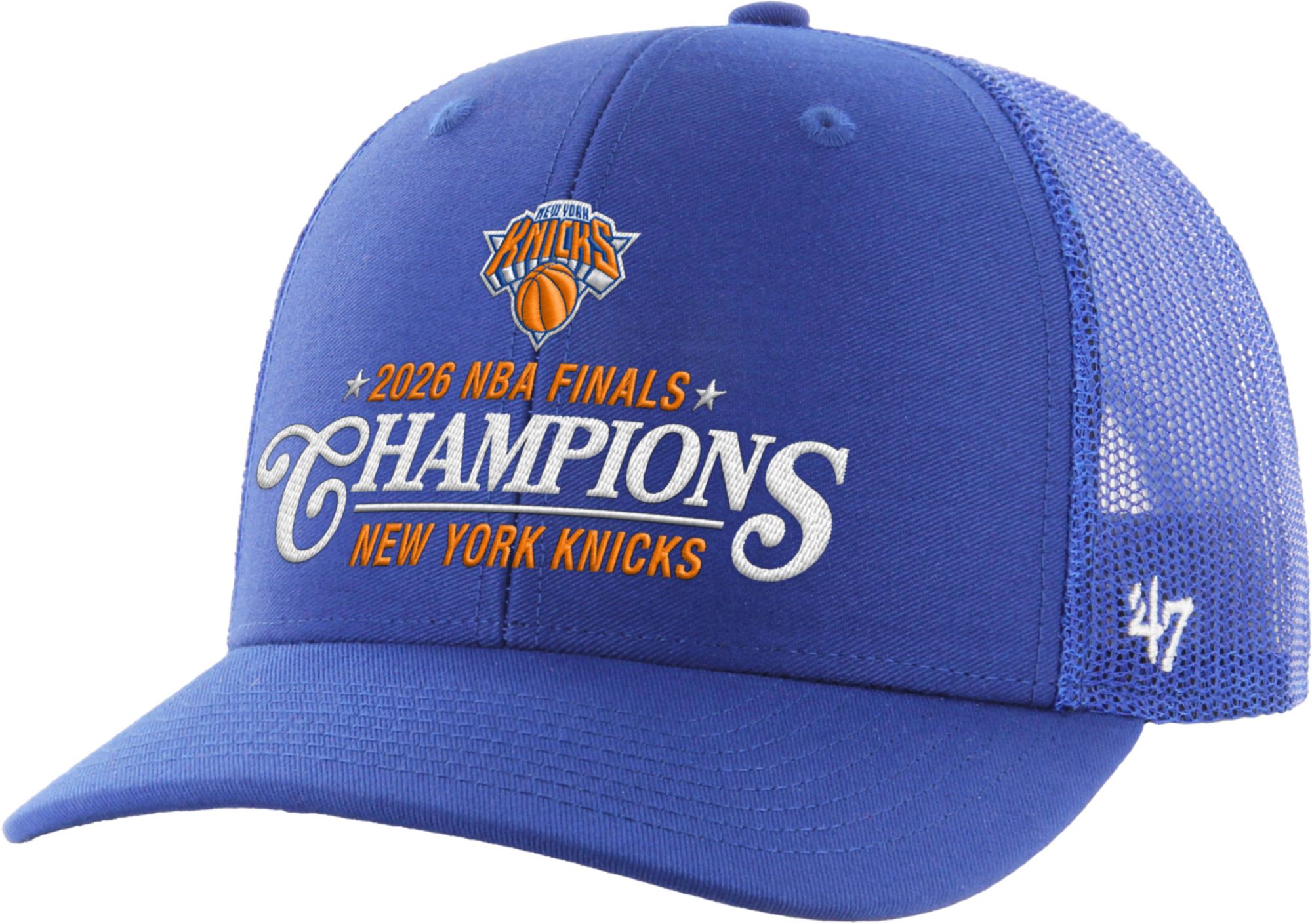 '47 Adult 2026 NBA Champions New York Knicks Trucker Hat