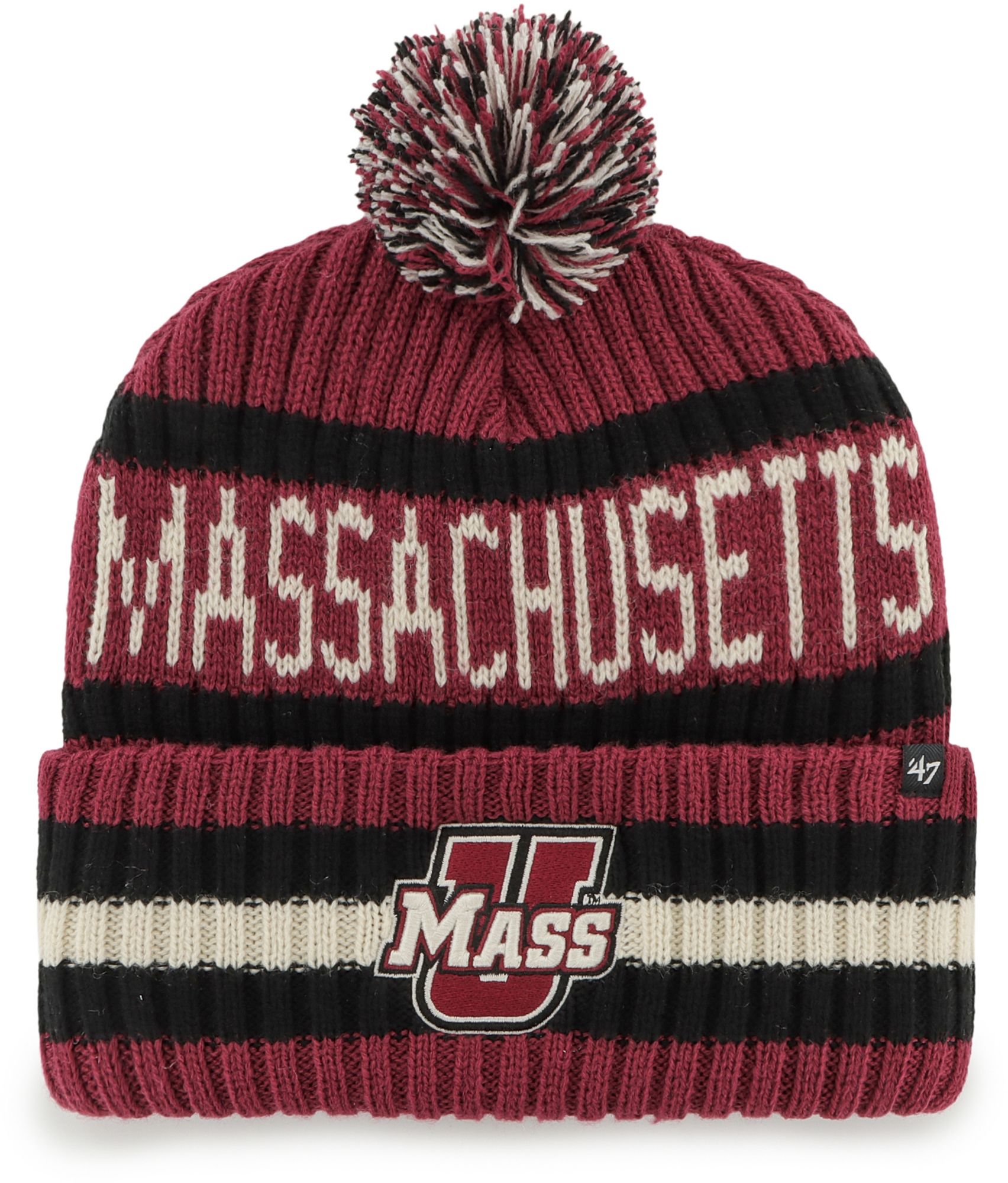 '47 Adult UMass Minutemen Bering Knit Beanie