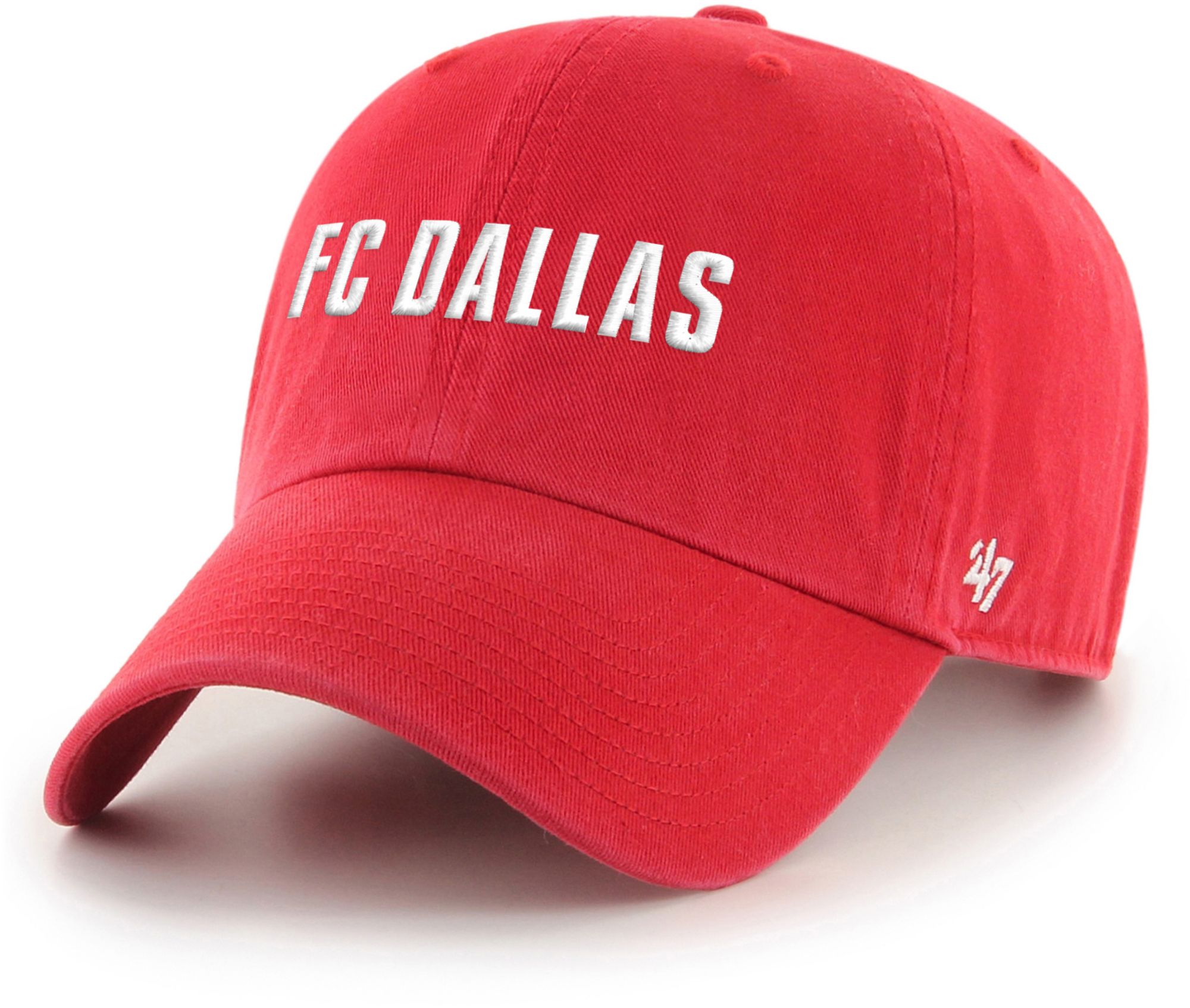 '47 Adult FC Dallas Red 2 Hit Clean Up Adjustable Hat
