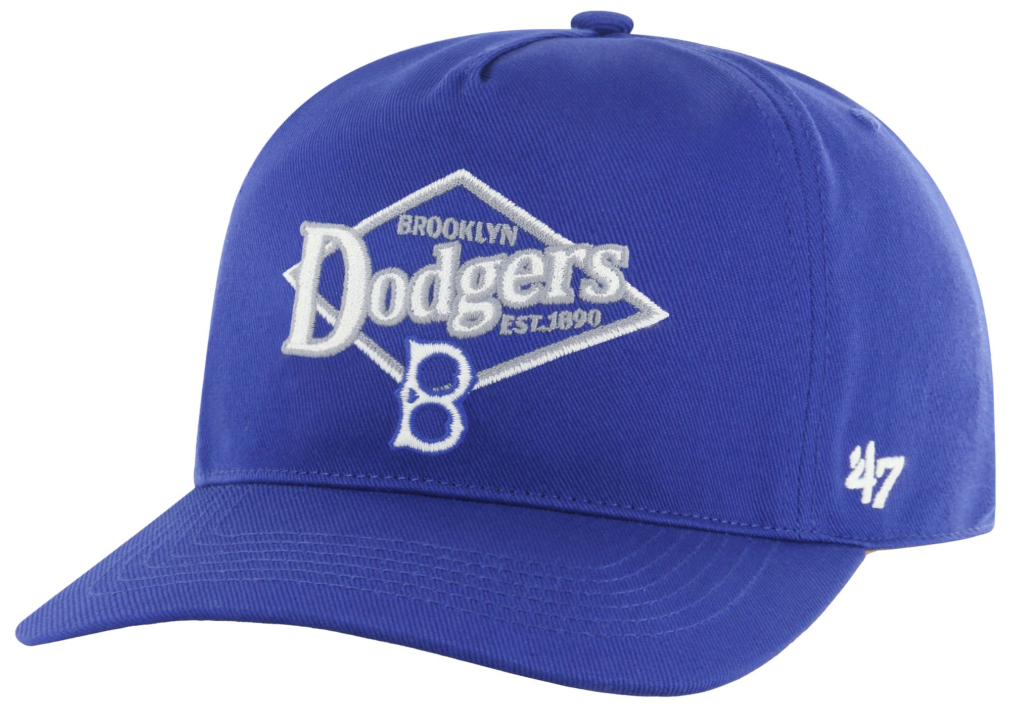 '47 Adult Los Angeles Dodgers Royal Golden Diamond Hitch Adjustable Hat