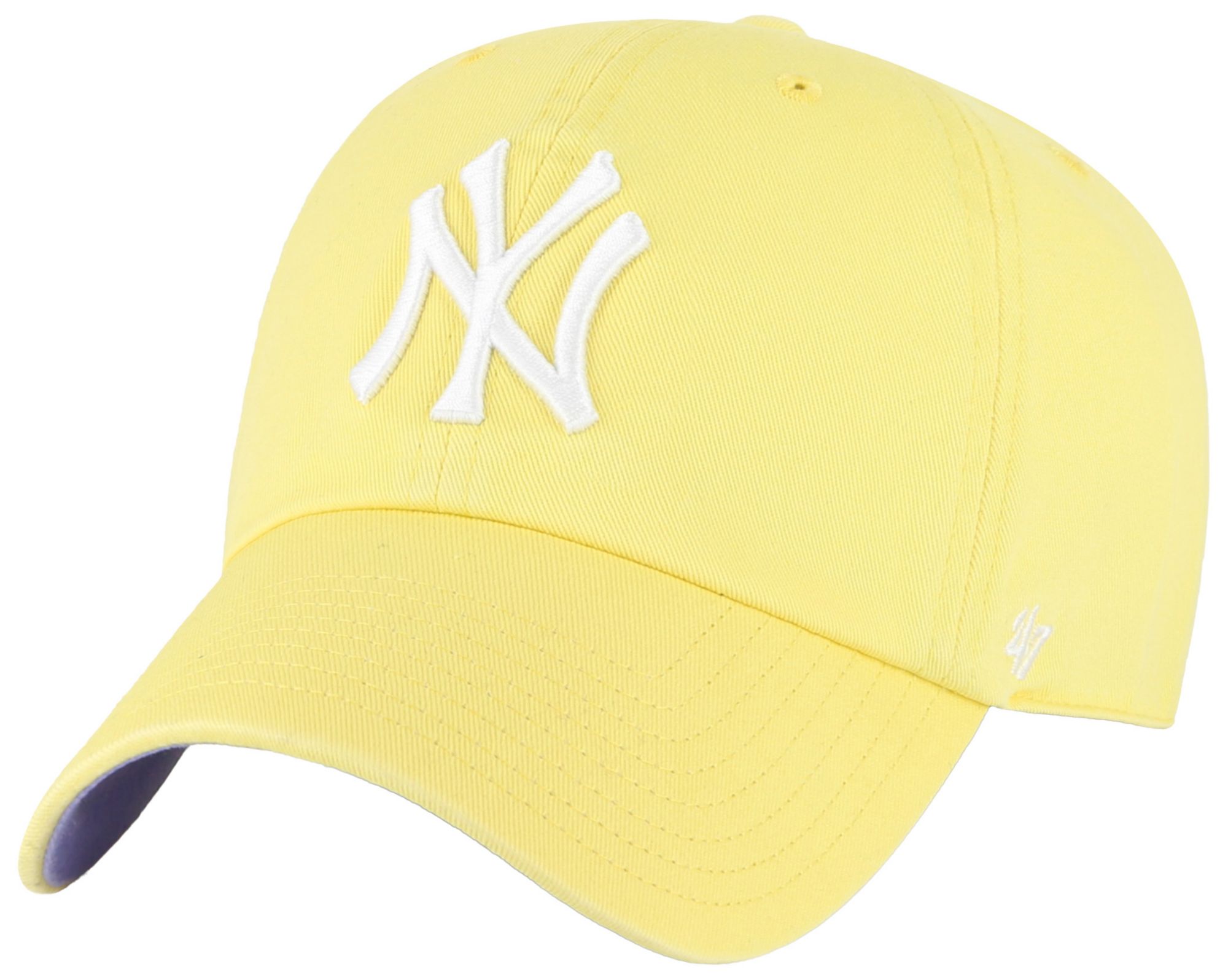 '47 Adult New York Yankees Yellow Ballpark Clean Up Adjustable Hat