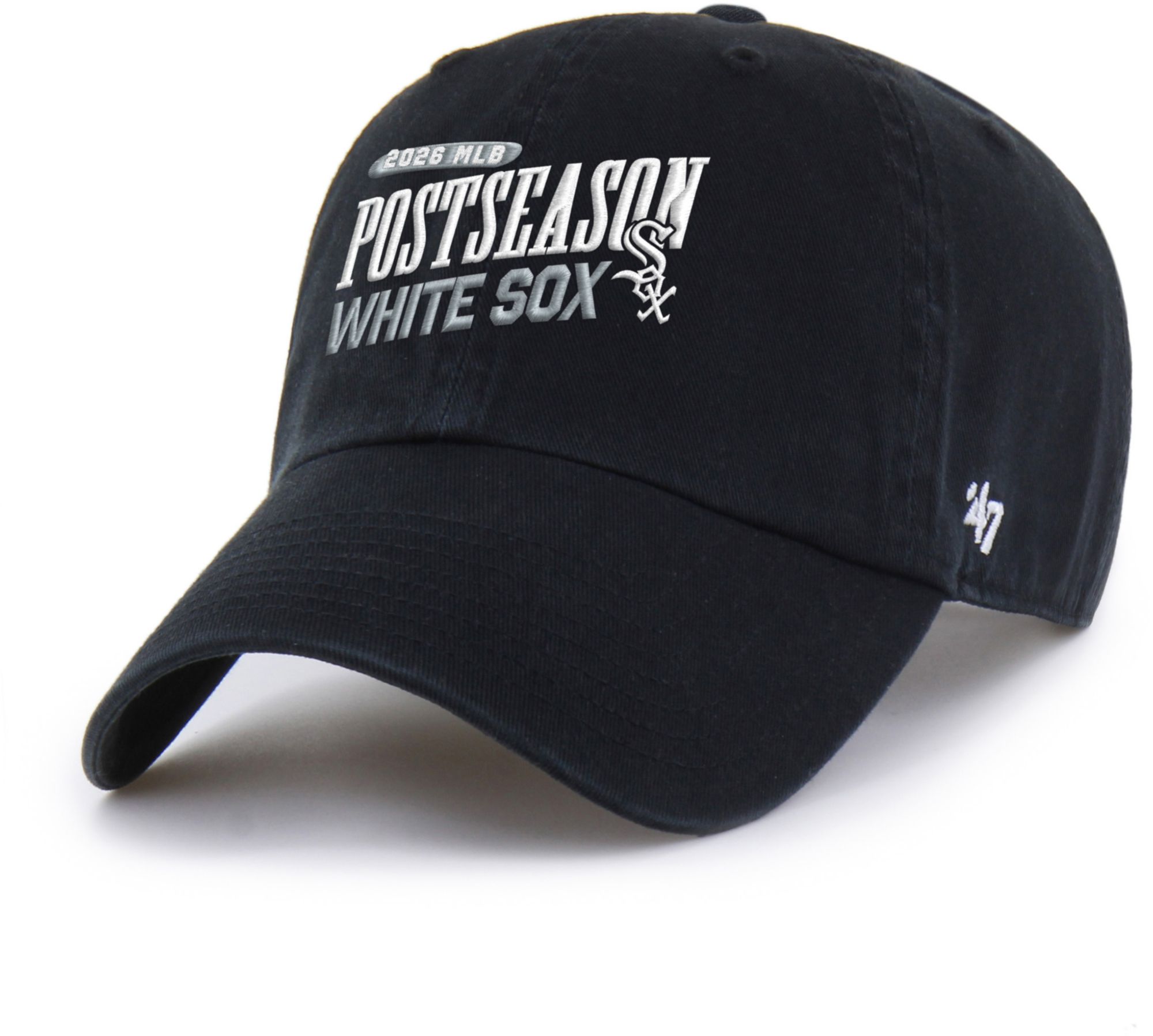 '47 Adult Chicago White Sox Postseason Participant 2026 Clean Up Adjustable Hat