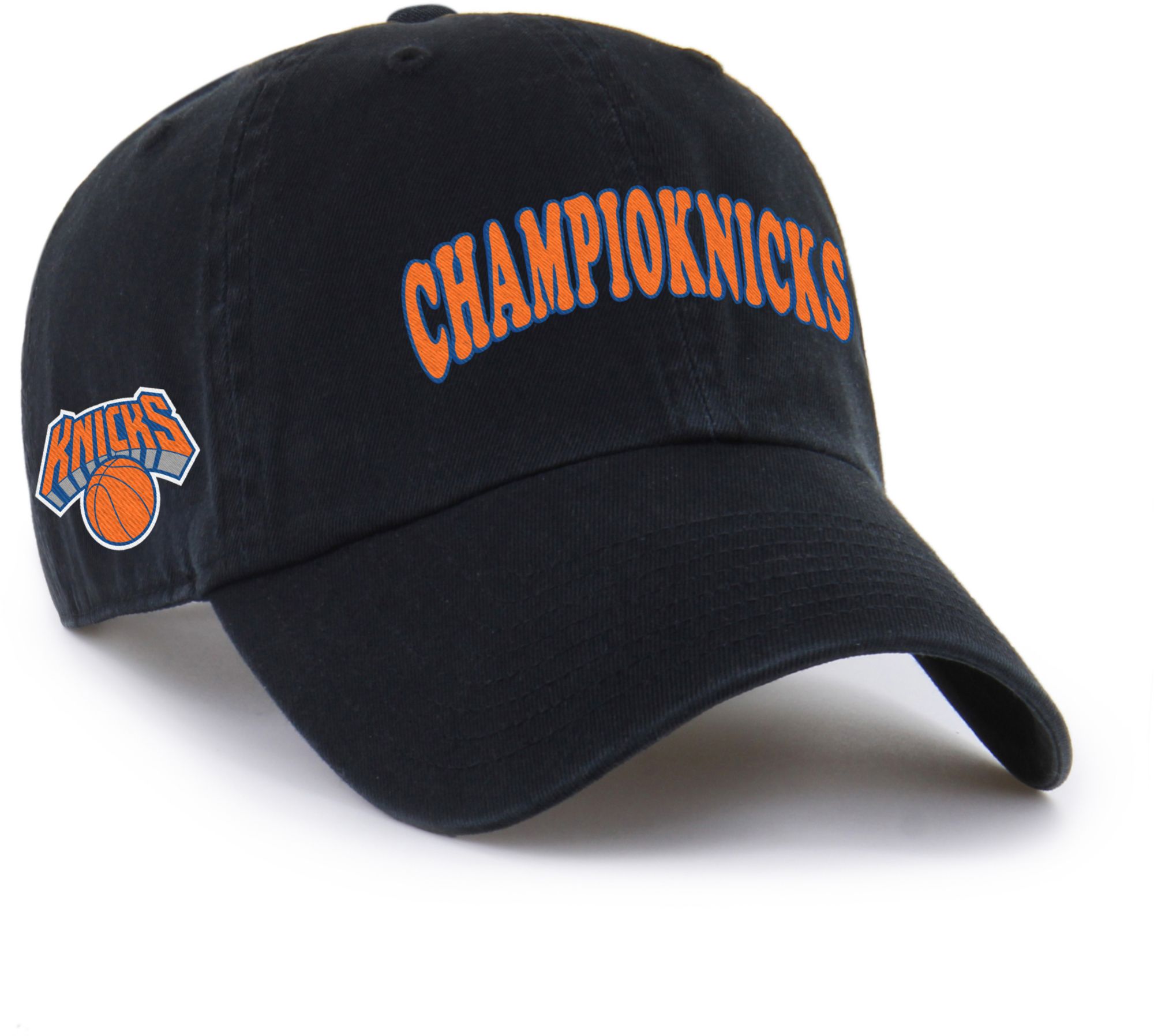 '47 Adult 2026 NBA Champions New York Knicks "CHAMPIOKNICKS" Clean-Up Hat