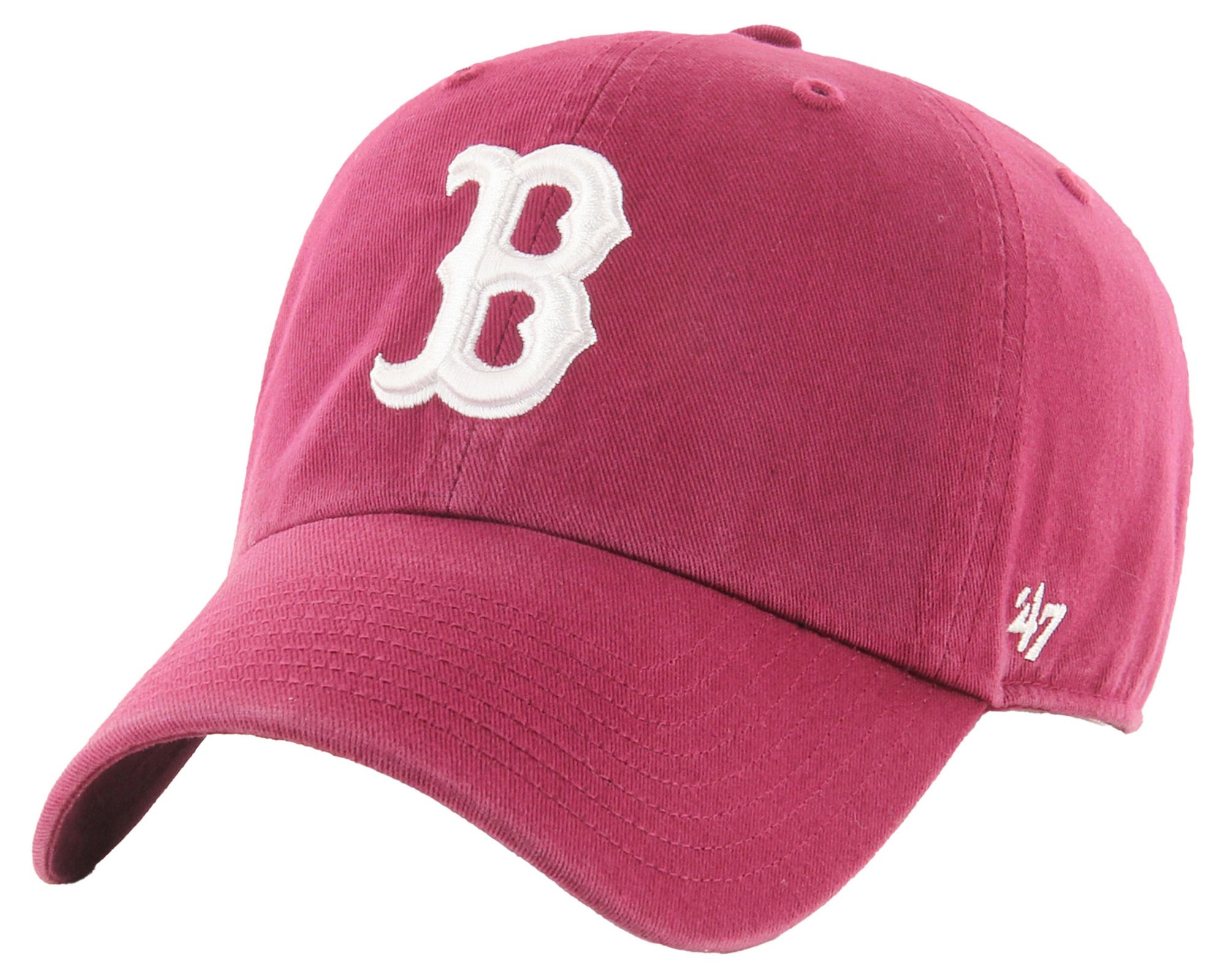 '47 Adult Boston Red Sox Red Clean Up Adjustable Hat