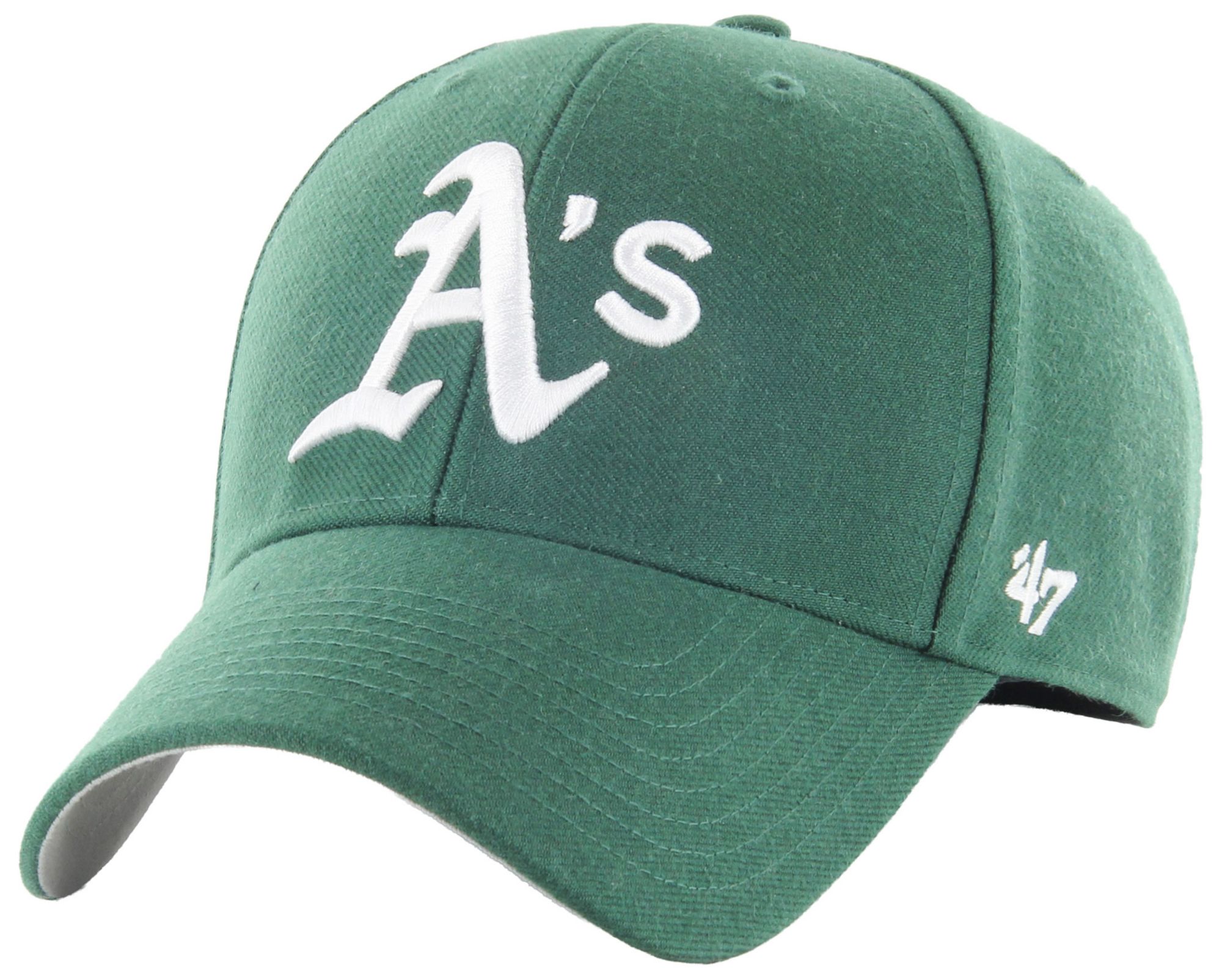 '47 Adult Athletics Green MVP Adjustable Hat