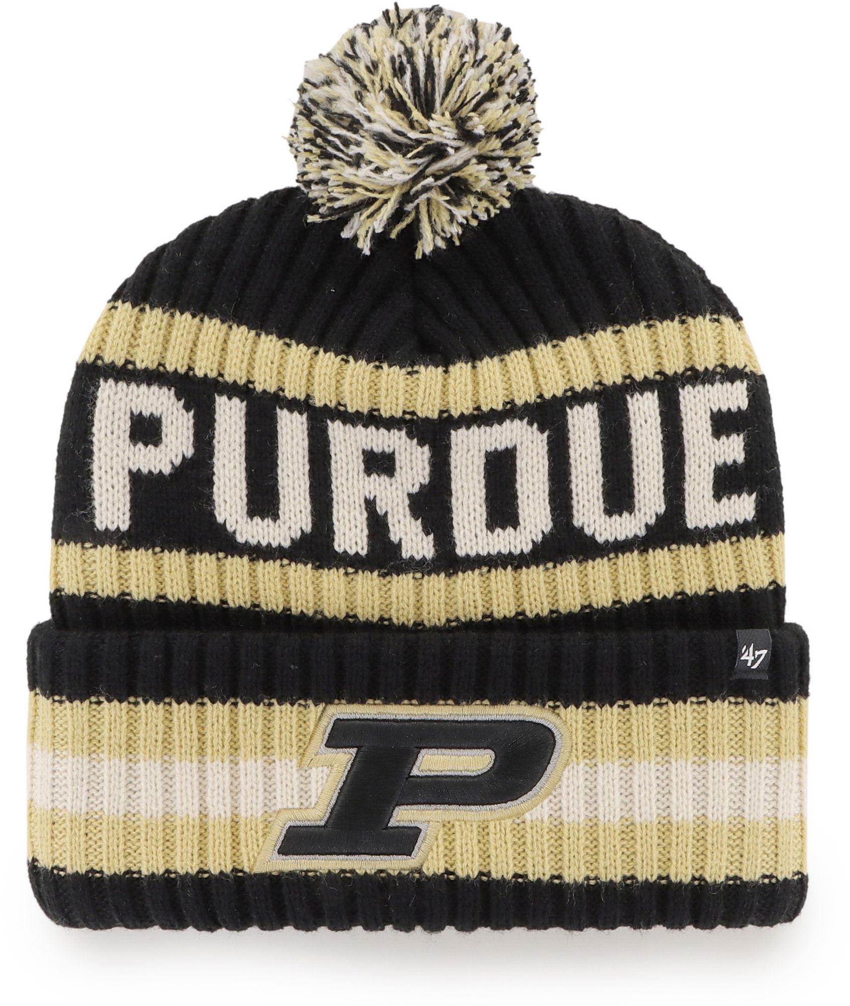 '47 Adult Purdue Boilermakers Bering Knit Beanie