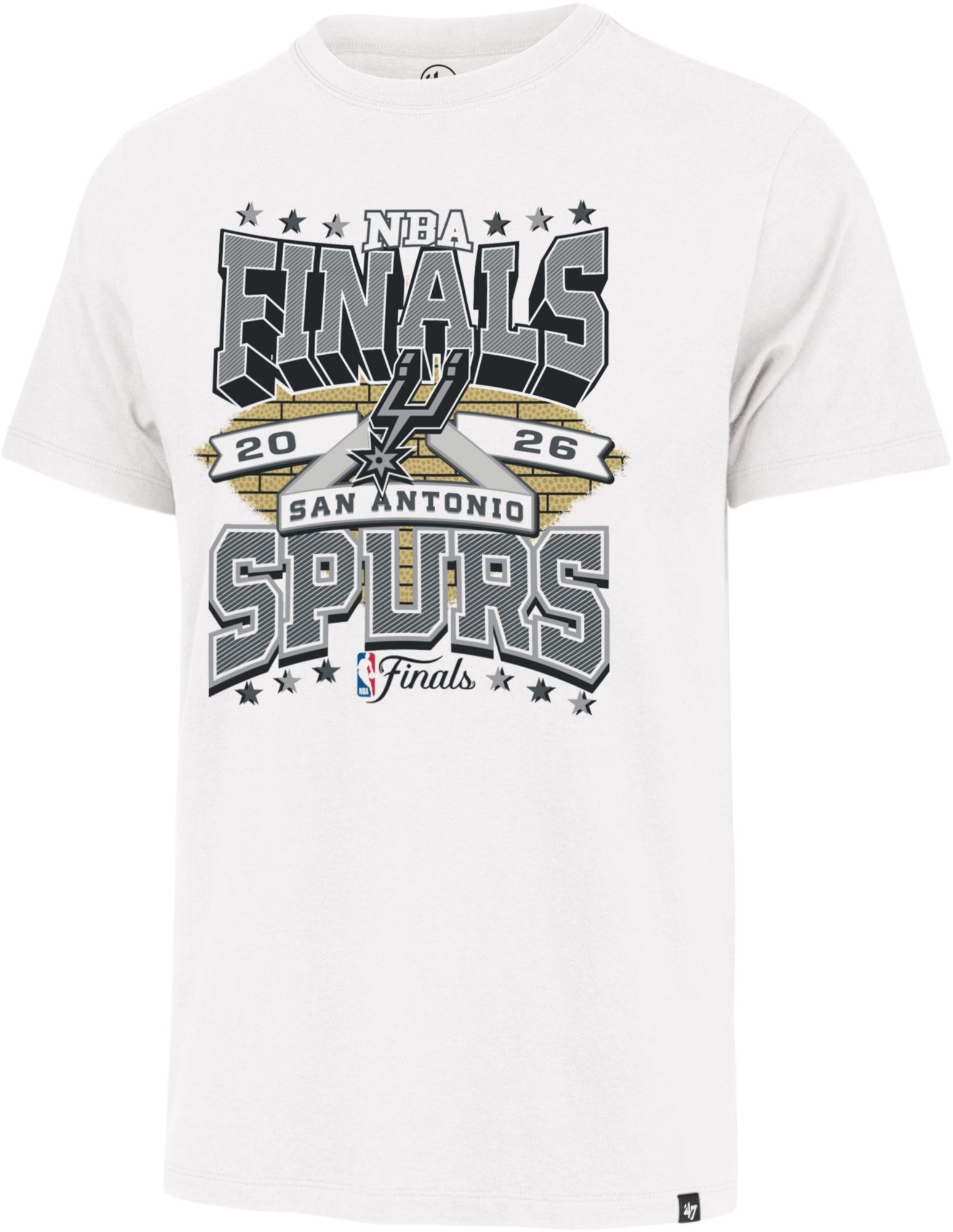 '47 Adult 2026 Western Conference Champions San Antonio Spurs White T-Shirt