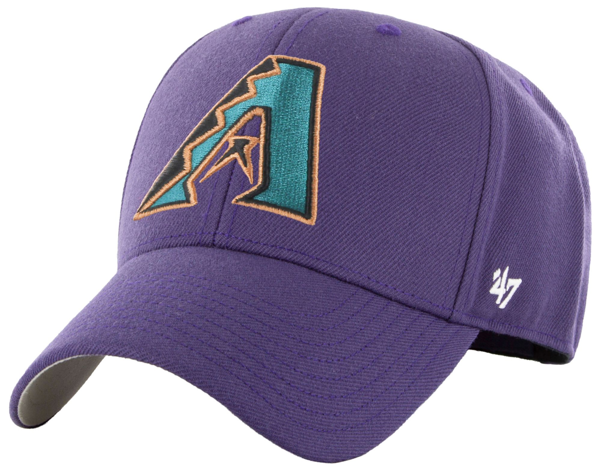 '47 Adult Arizona Diamondbacks Purple MVP Adjustable Hat