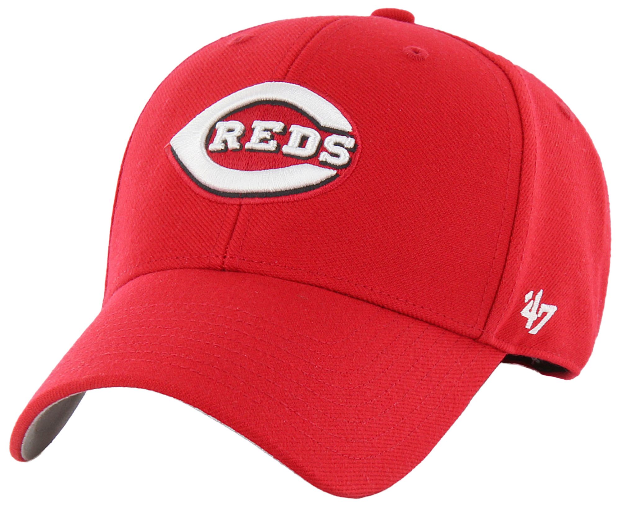 '47 Adult Cincinnati Reds Red MVP Adjustable Hat