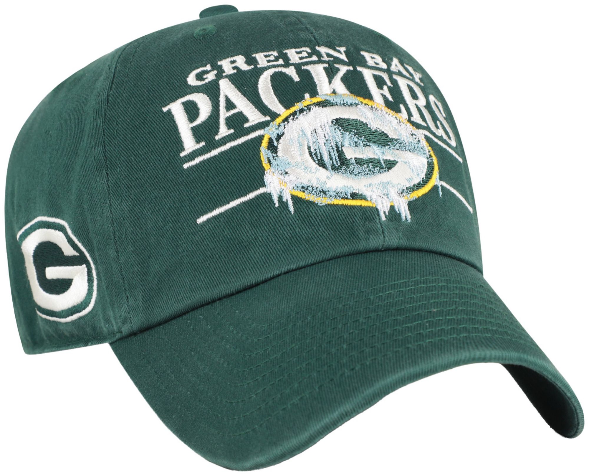 '47 Adult Green Bay Packers Dark Green KO Clean Up Adjustable Hat