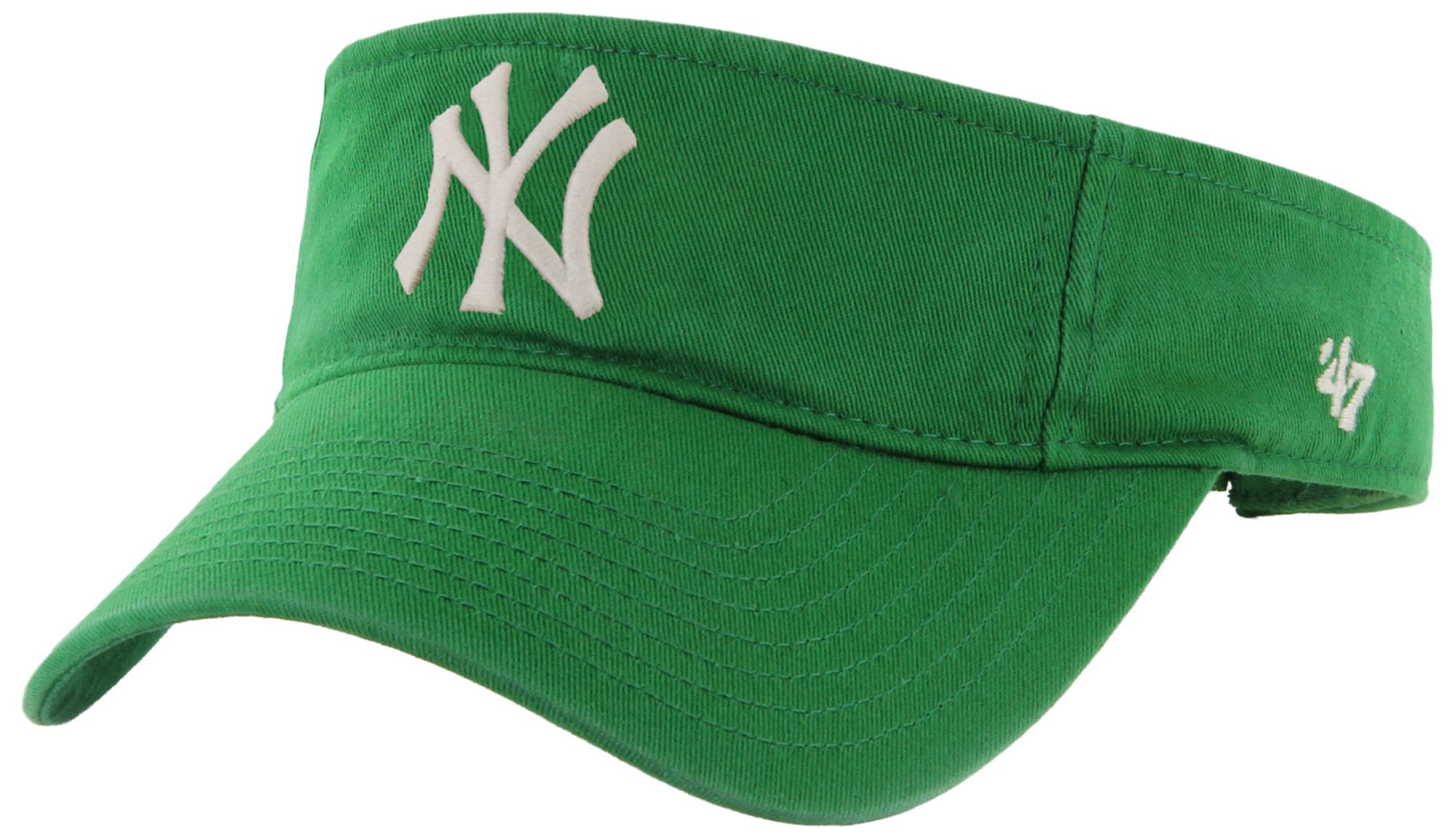 '47 Adult New York Yankees Kelly Green Clean Up Visor