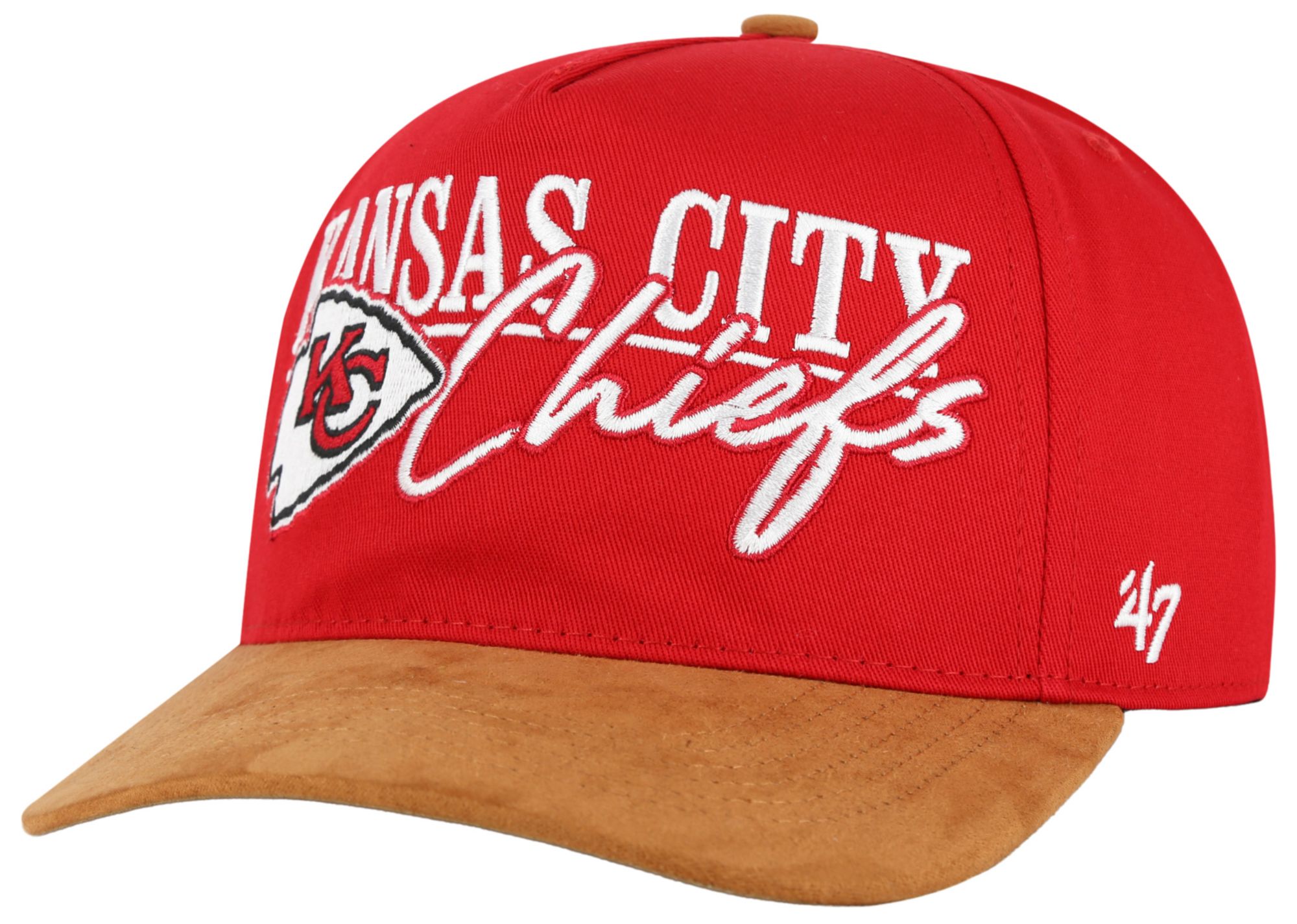 '47 Adult Kansas City Chiefs Red Line Hitch Adjustable Hat
