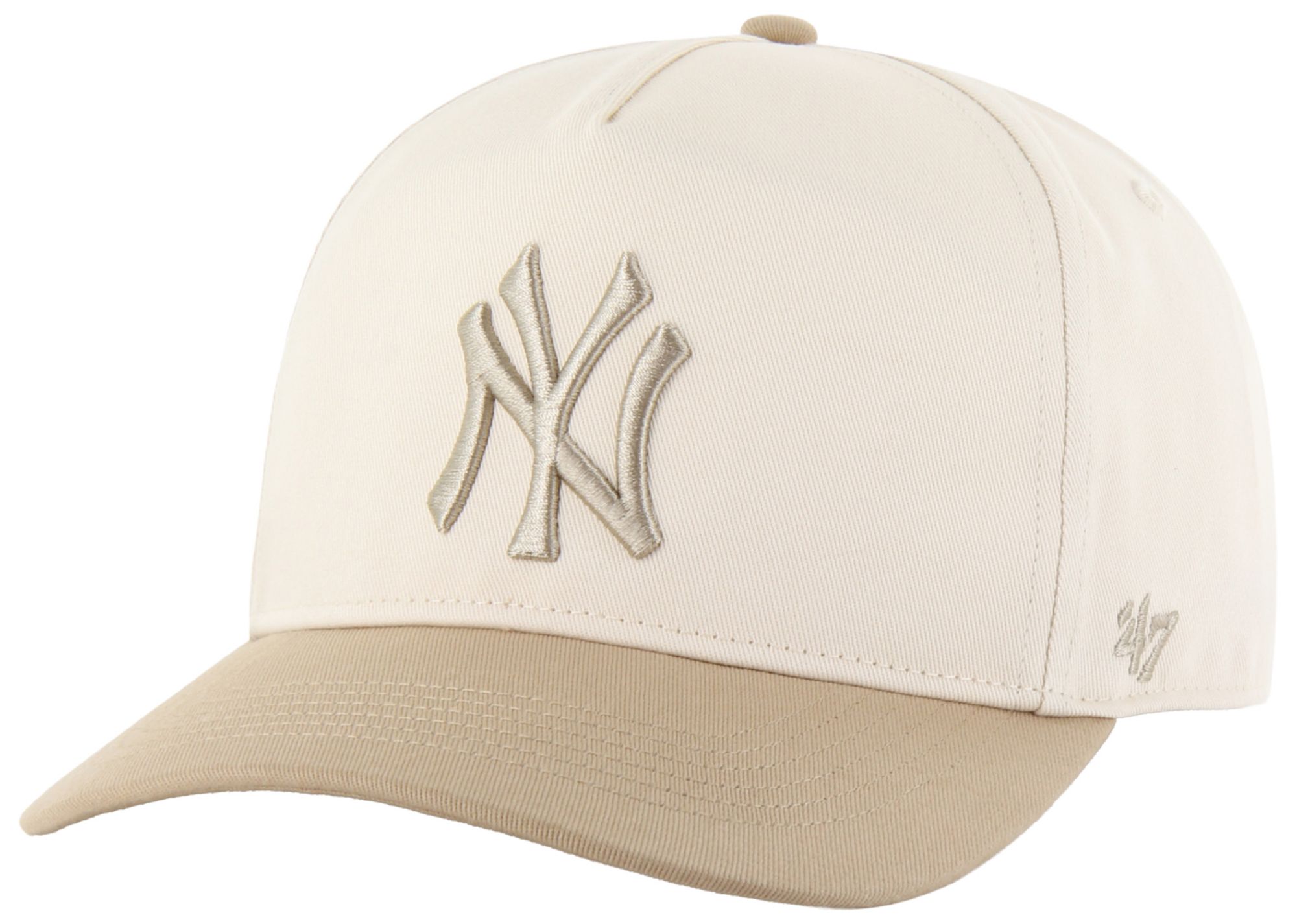 '47 Adult New York Yankees Cream Two Tone Hitch Adjustable Hat