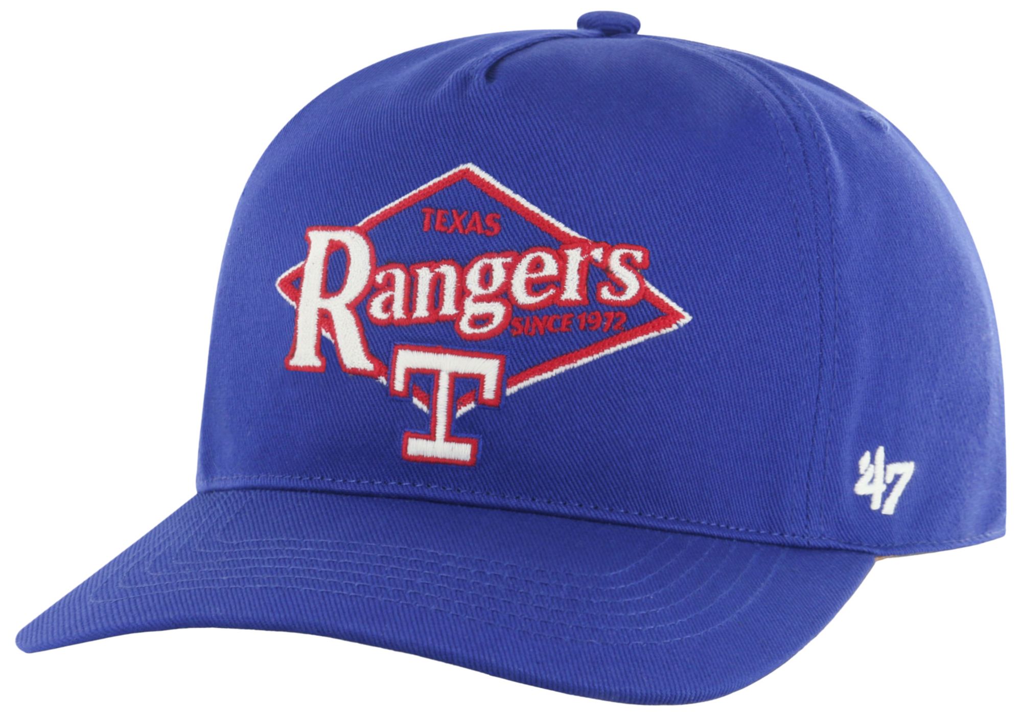 '47 Adult Texas Rangers Royal Golden Diamond Hitch Adjustable Hat
