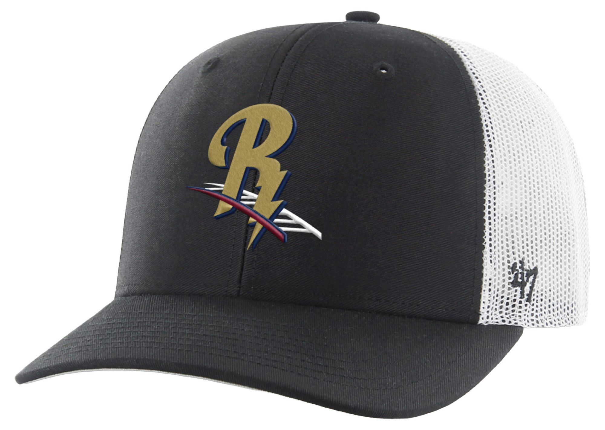 '47 Adult Scranton/Wilkes-Barre RailRiders Black Core Adjustable Trucker Hat