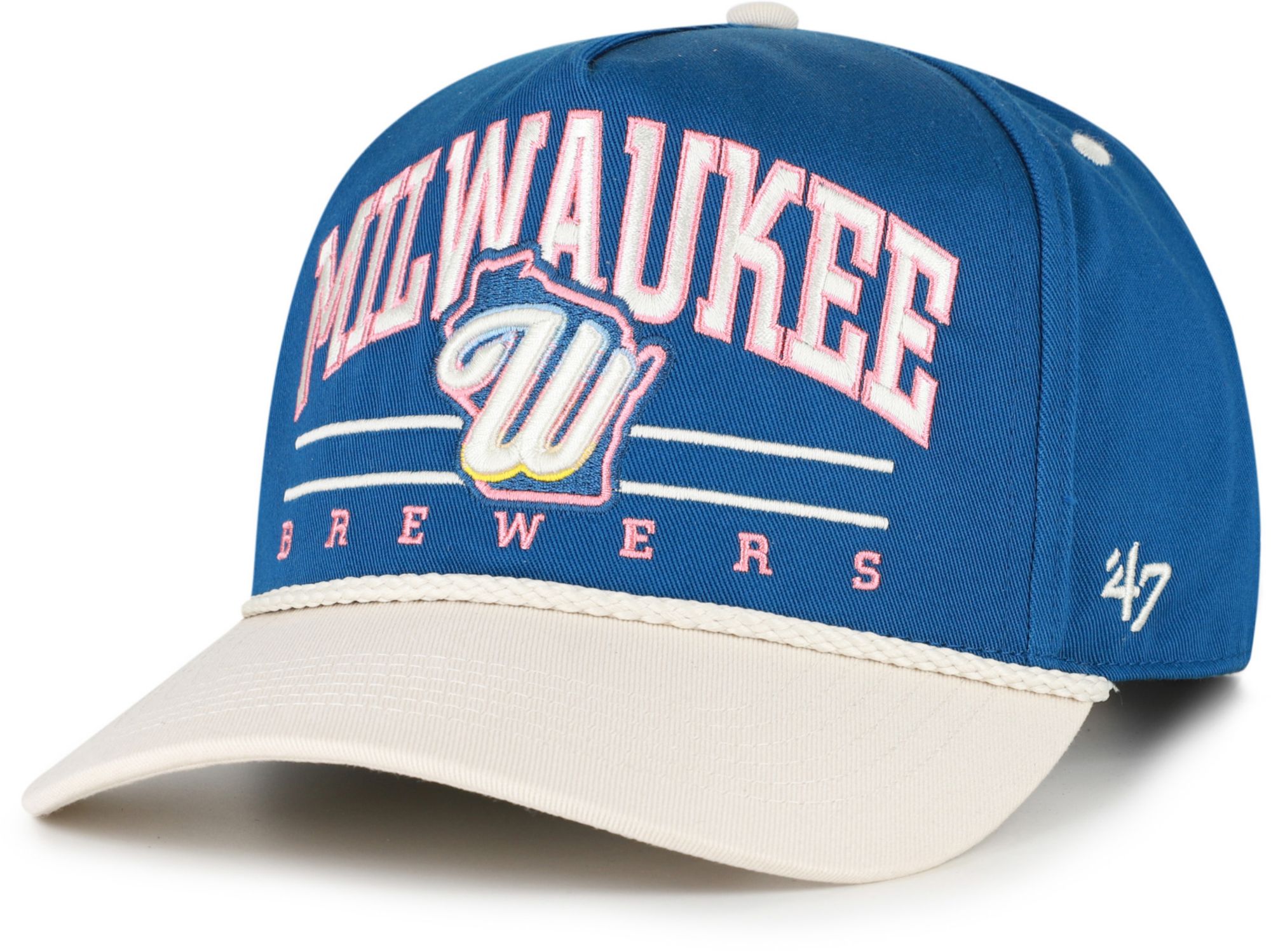 '47 Adult Milwaukee Brewers 2026 City Connect Roscoe Rope Hitch Adjustable Hat