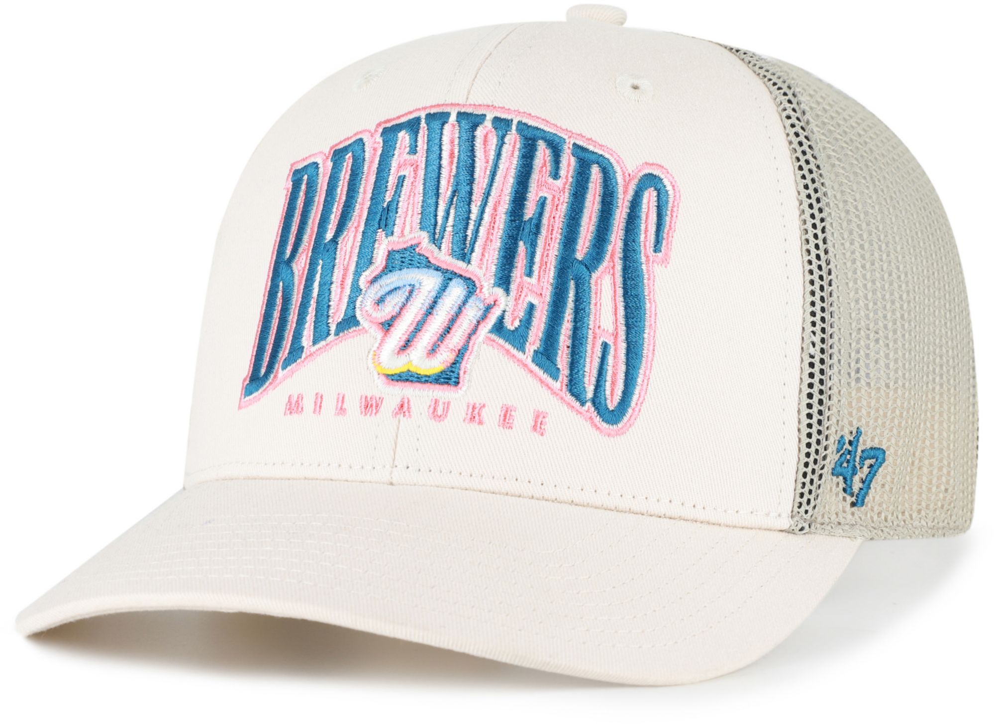 '47 Adult Milwaukee Brewers 2026 City Connect Drawbridge Adjustable Trucker Hat