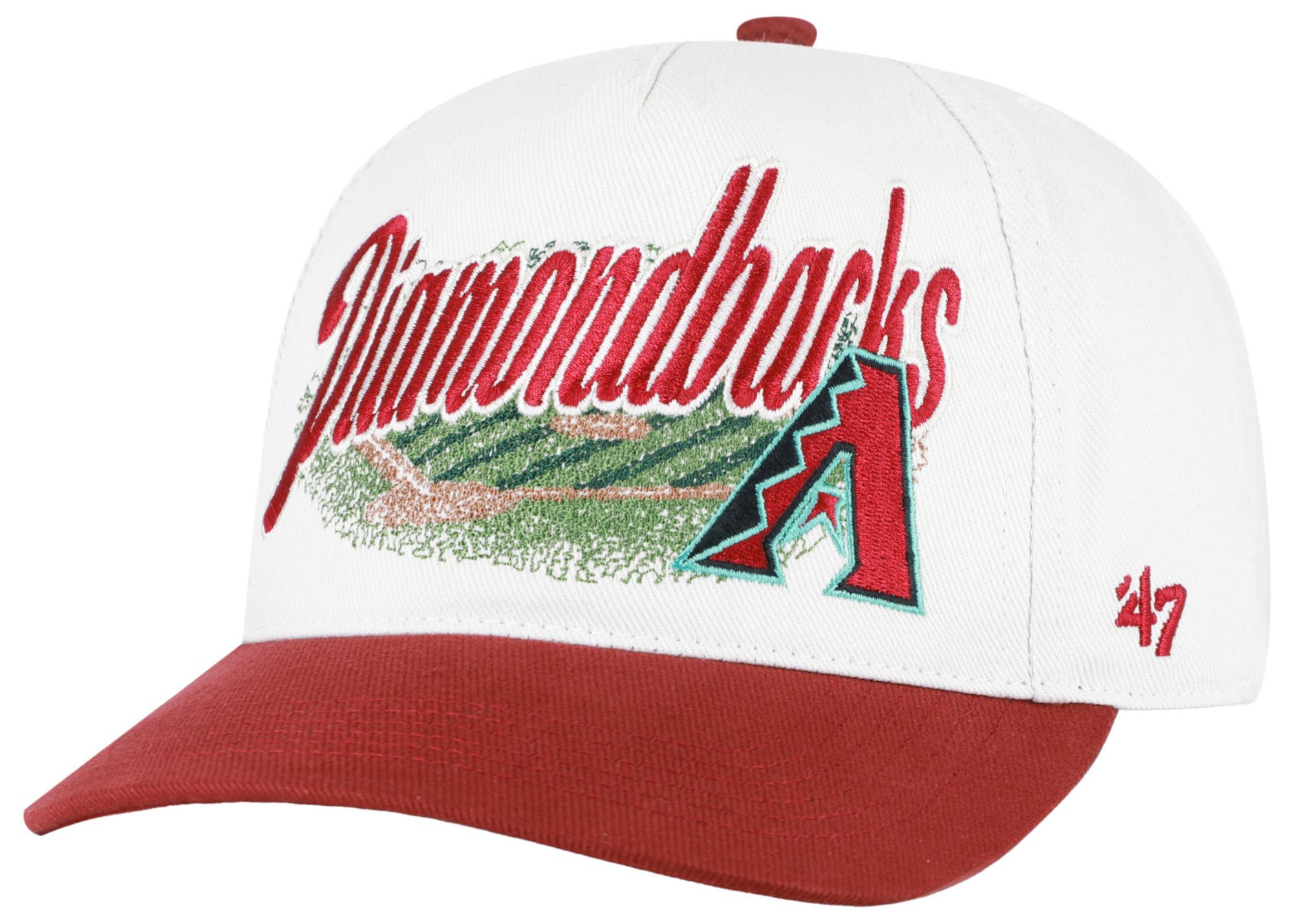'47 Adult Arizona Diamondbacks Cream Enfield Hitch Adjustable Hat