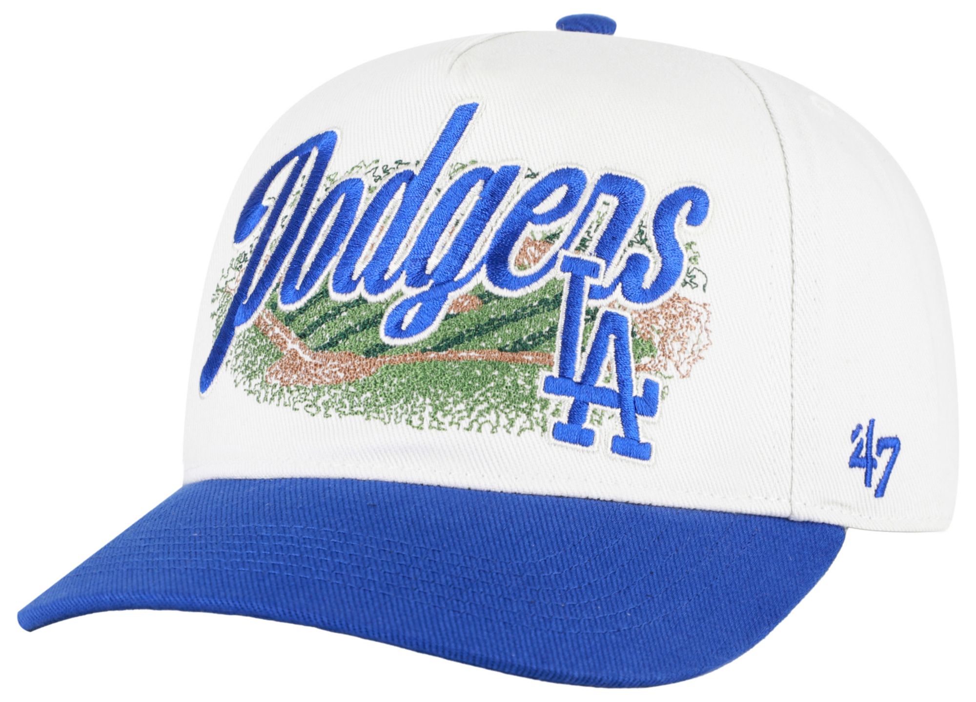 '47 Adult Los Angeles Dodgers Cream Enfield Hitch Adjustable Hat