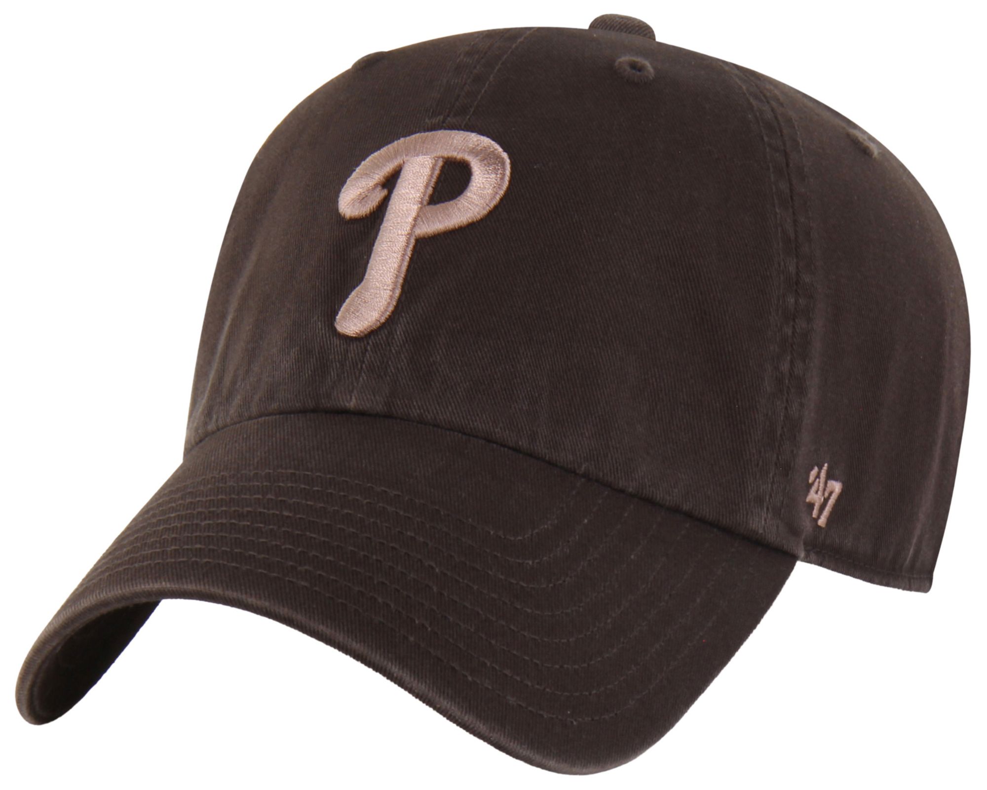 '47 Adult Philadelphia Phillies Brown Clean Up Adjustable Hat