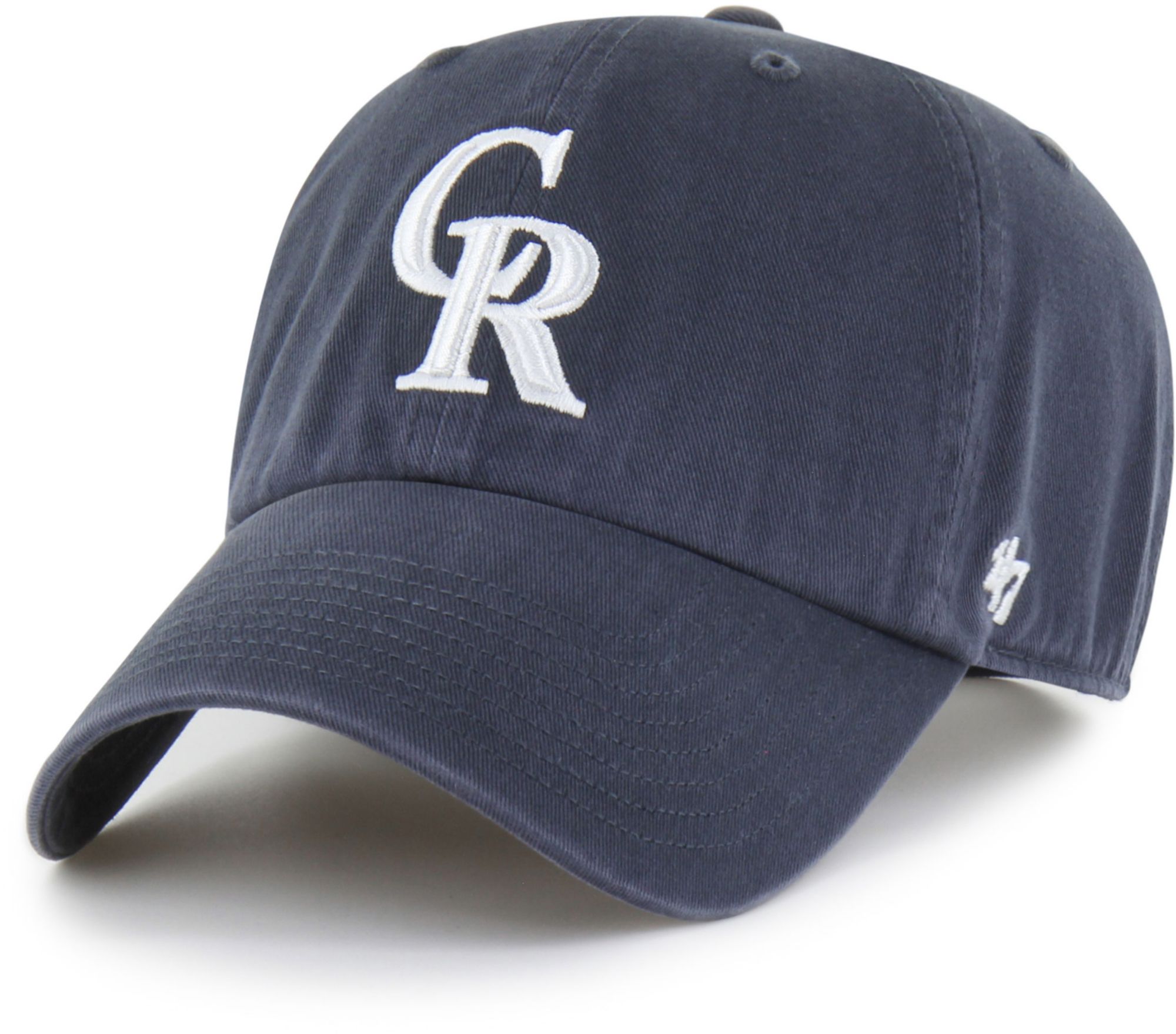 '47 Adult Colorado Rockies Navy Clean Up Adjustable Hat