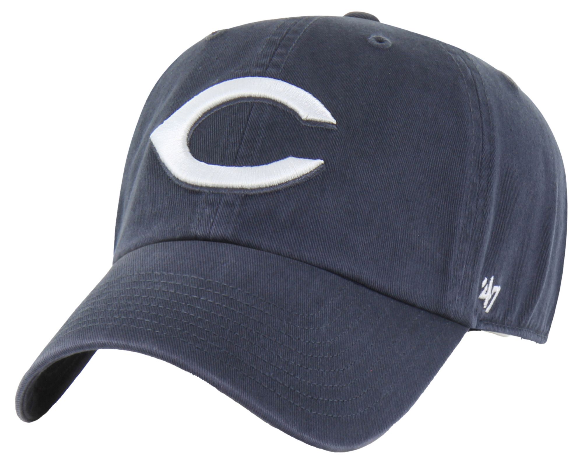 '47 Adult Cincinnati Reds Navy Clean Up Adjustable Hat