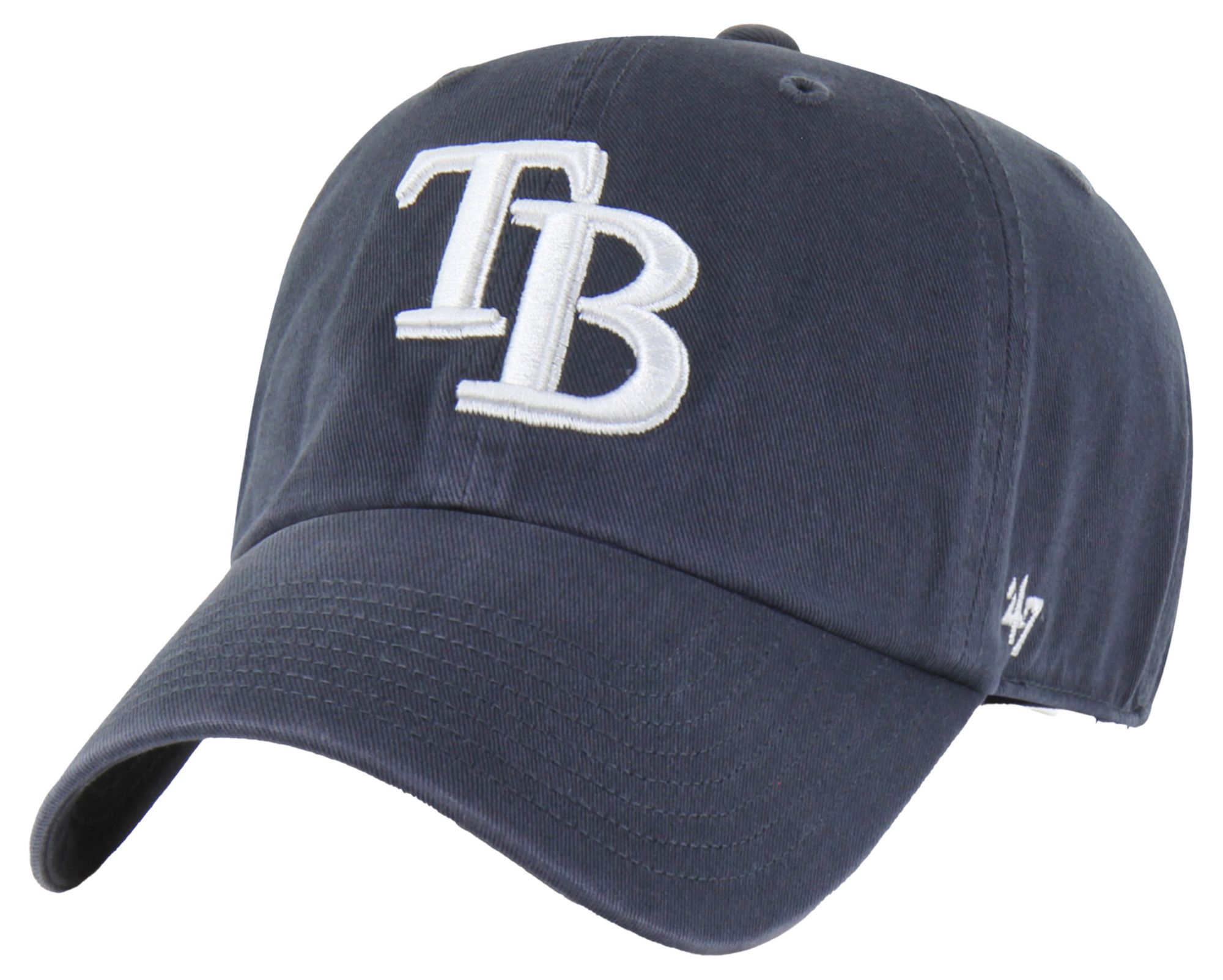 '47 Adult Tampa Bay Rays Navy Clean Up Adjustable Hat