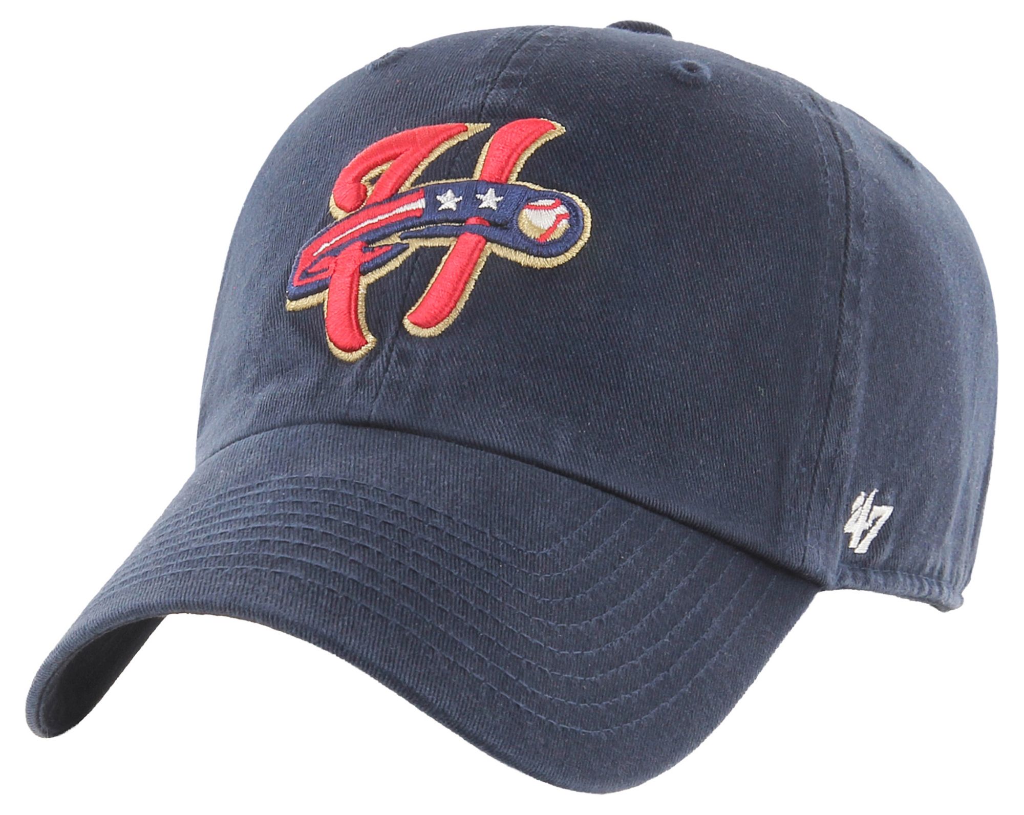'47 Adult Harrisburgh Senators Navy Core Clean Up Adjustable Hat
