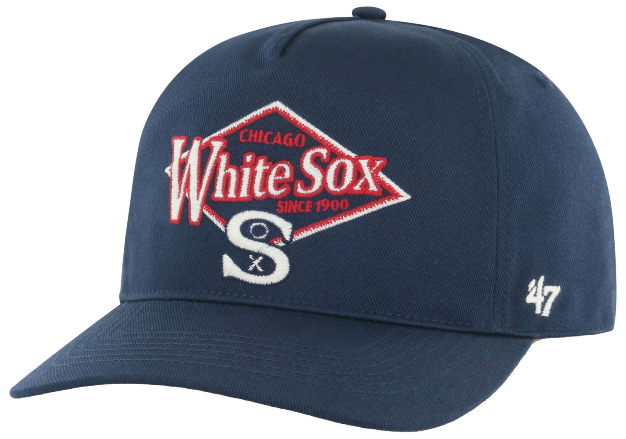 '47 Adult Chicago White Sox Navy Golden Diamond Hitch Adjustable Hat