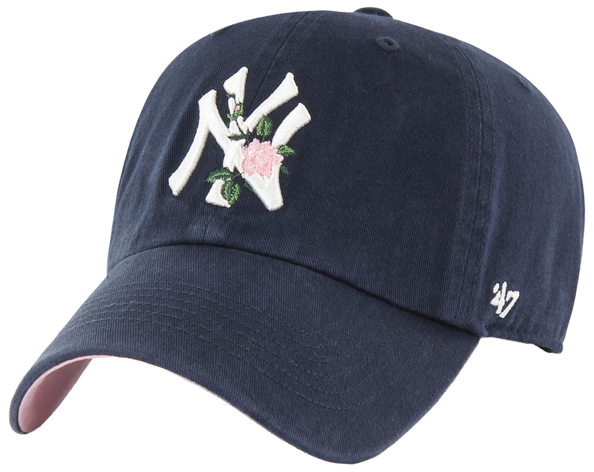 '47 Adult New York Yankees Navy Thorn Clean Up Adjustable Hat