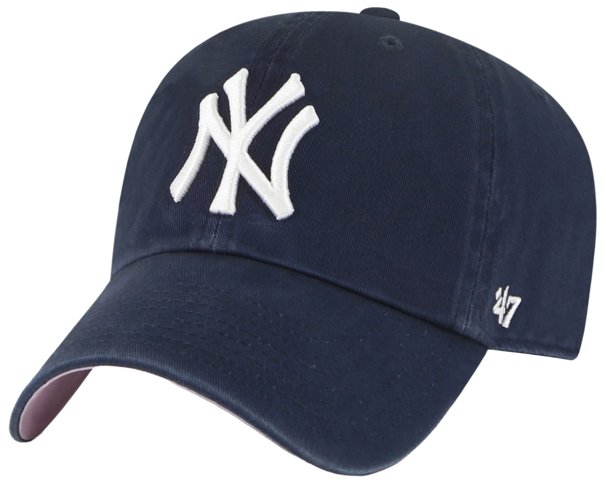 '47 Adult New York Yankees Navy Ballpark Clean Up Adjustable Hat
