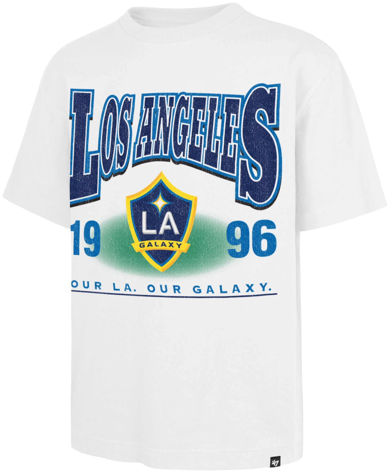 '47 Adult Los Angeles Galaxy 2026 White Rockem Foundation T-Shirt