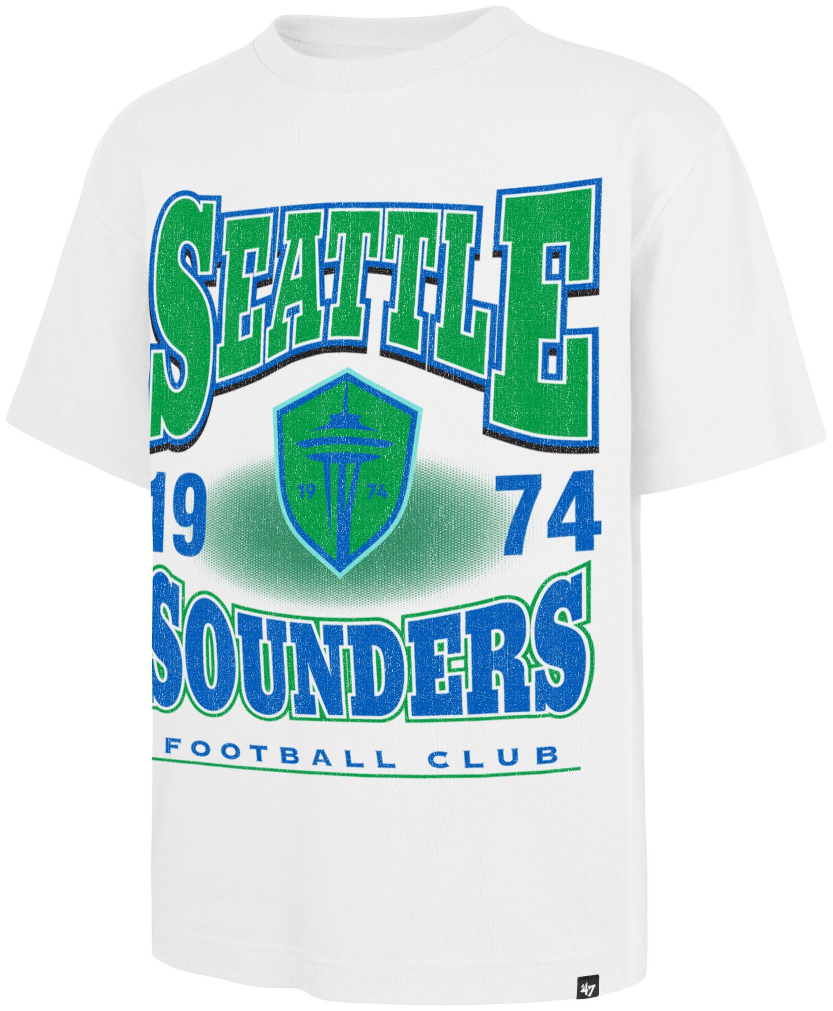 '47 Adult Seattle Sounders 2026 White Rockem Foundation T-Shirt