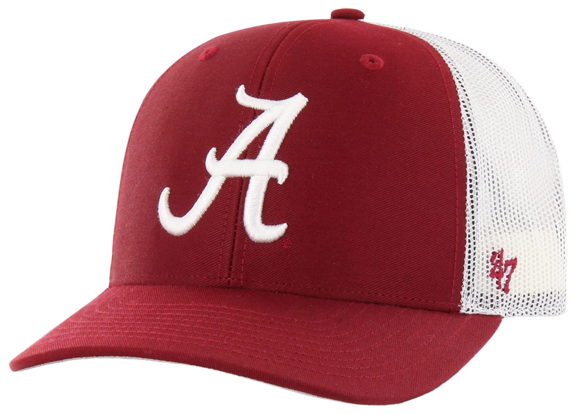 '47 Adult Alabama Crimson Tide Red Logo Adjustable Trucker Hat