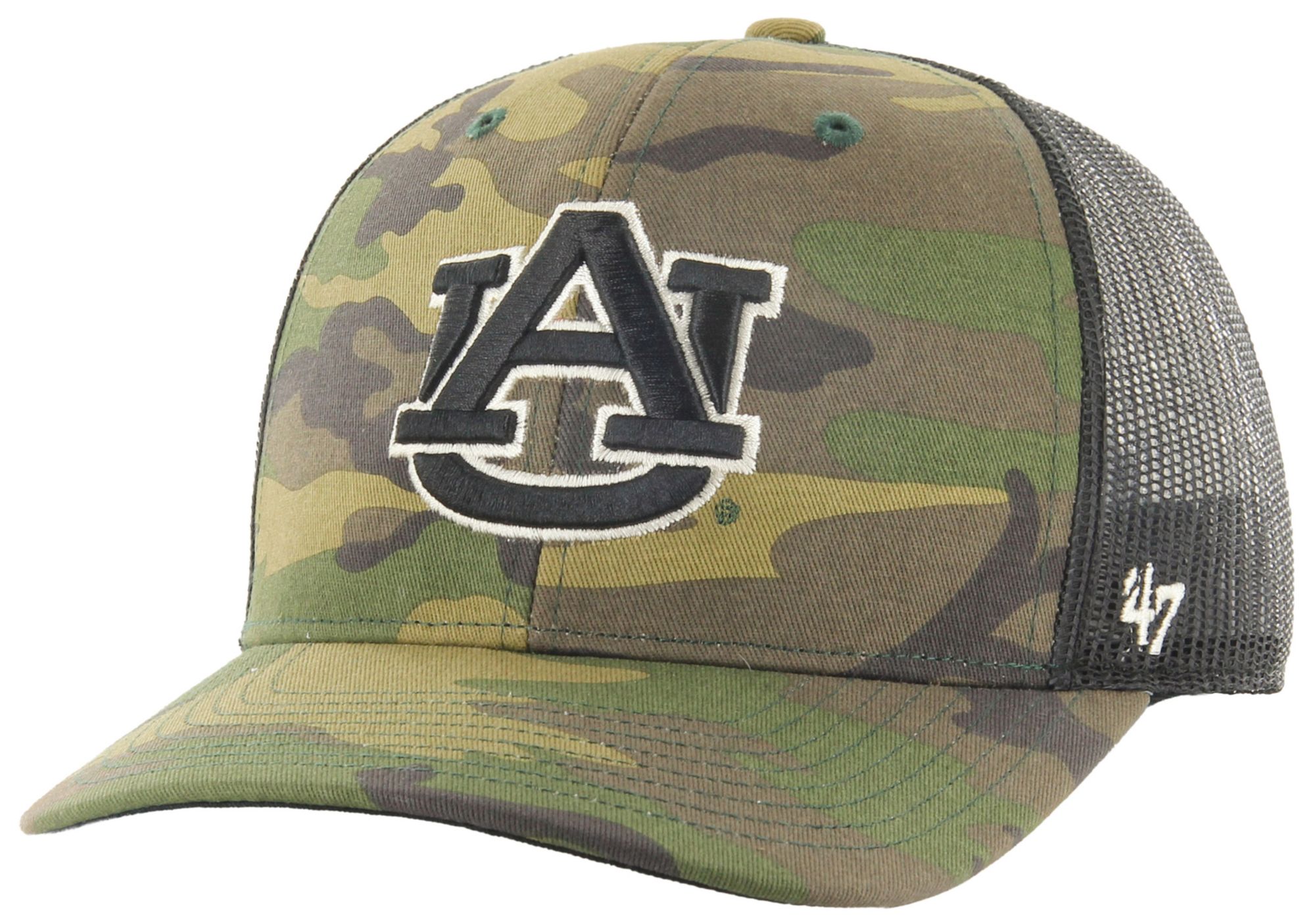 '47 Adult Auburn Tigers Camo Trucker Adjustable Hat