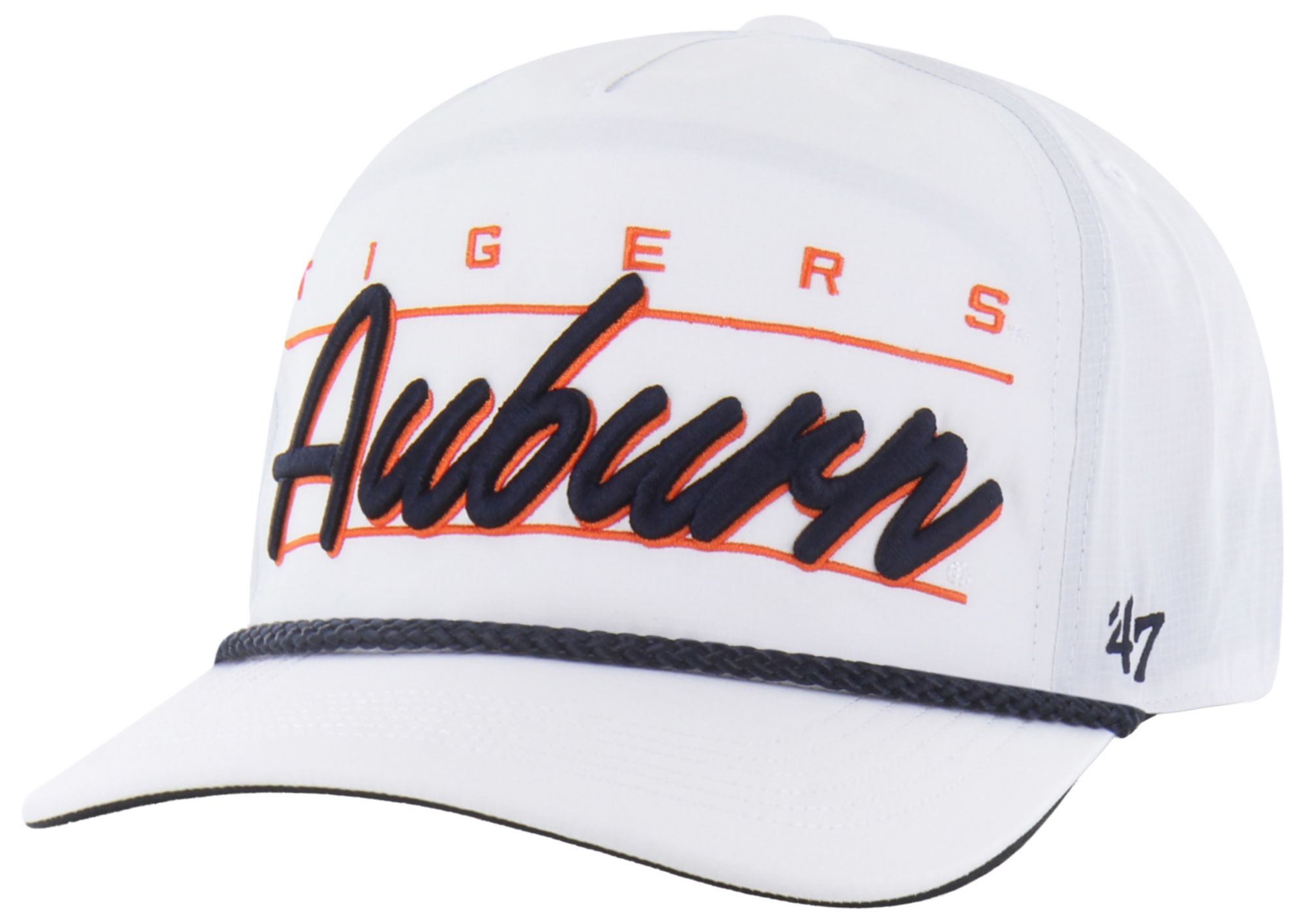 '47 Adult Auburn Tigers White Brrr Condor Hitch Adjustable Hat, Women's