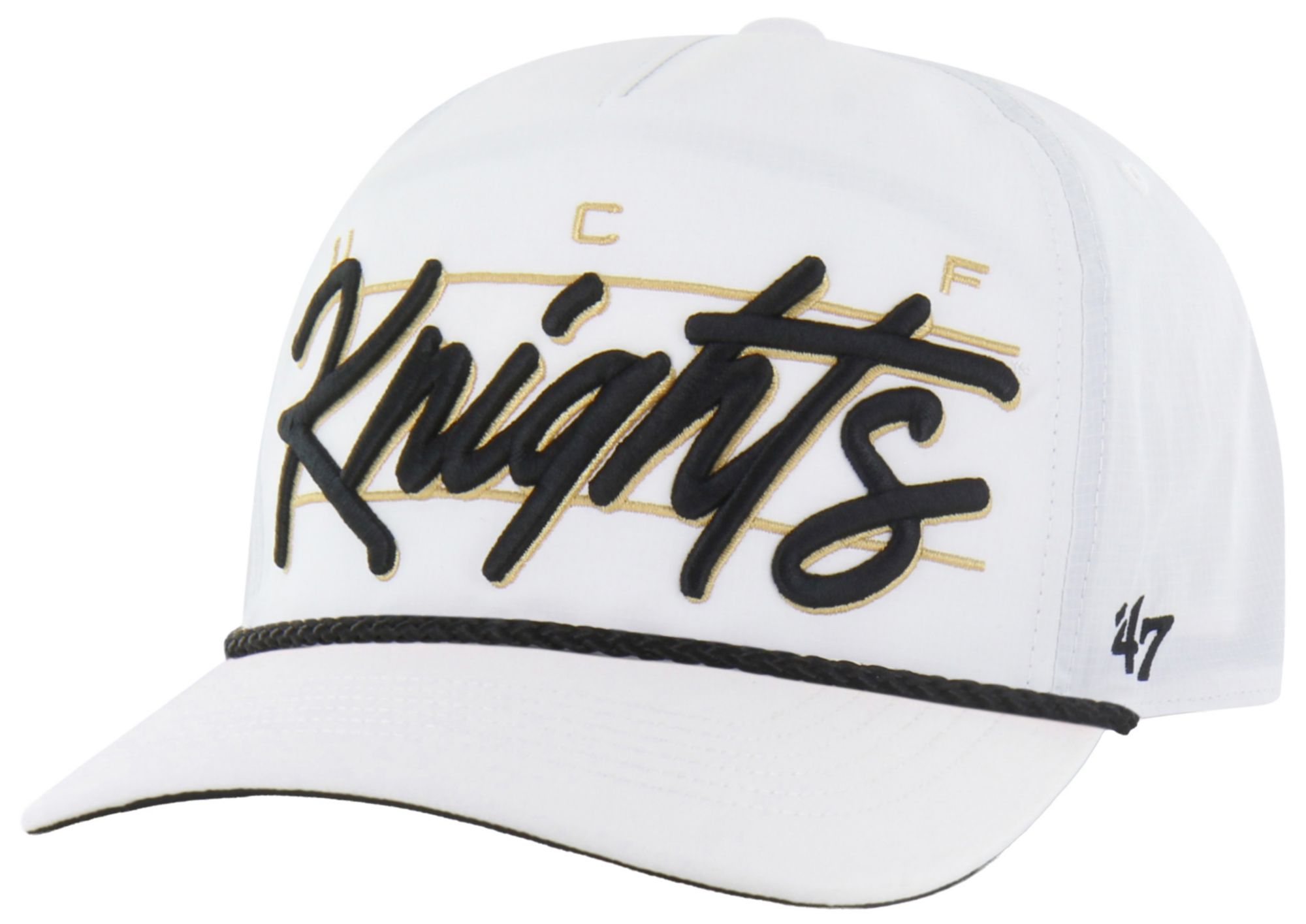 '47 Adult UCF Knights White Brrr Condor Hitch Adjustable Hat