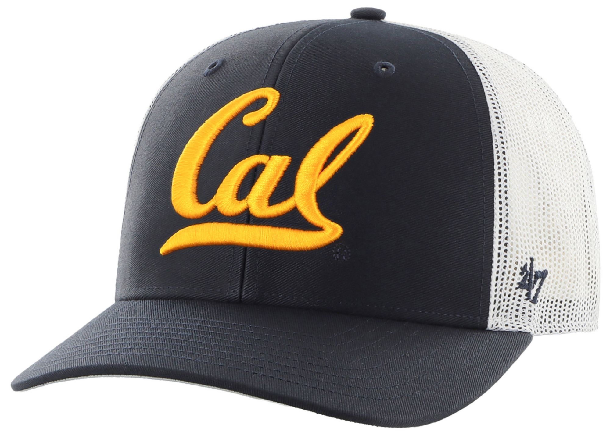 '47 Adult Cal Golden Bears Navy Logo Adjustable Trucker Hat